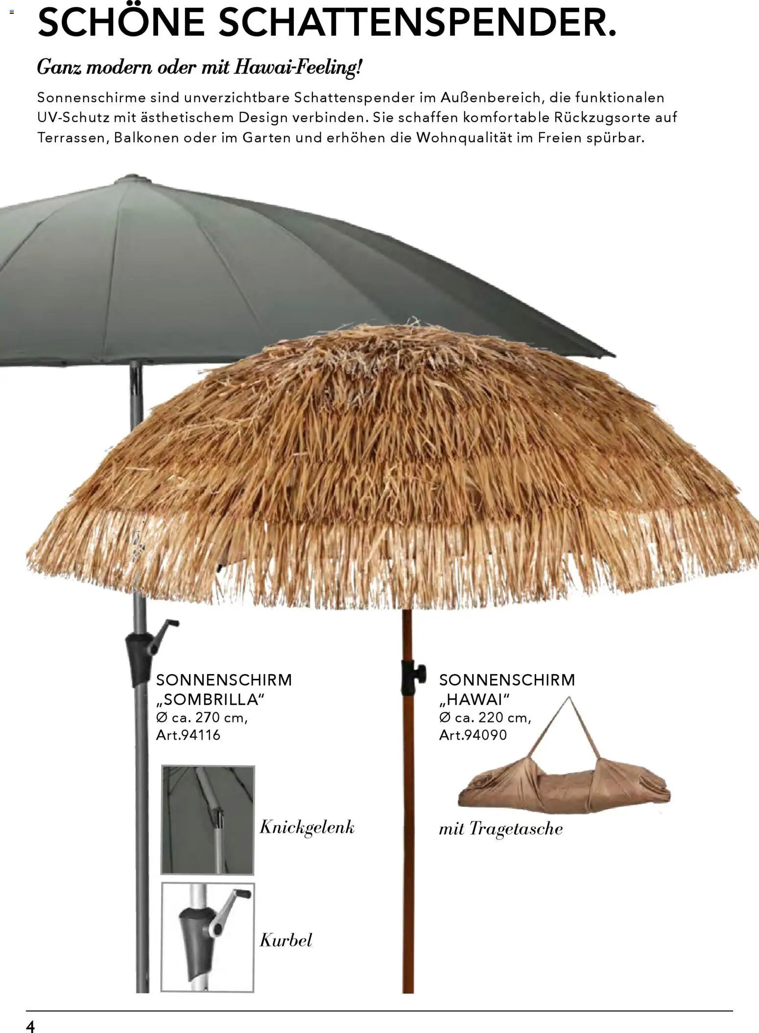 Rahaus Prospekt Gartenmöbel	