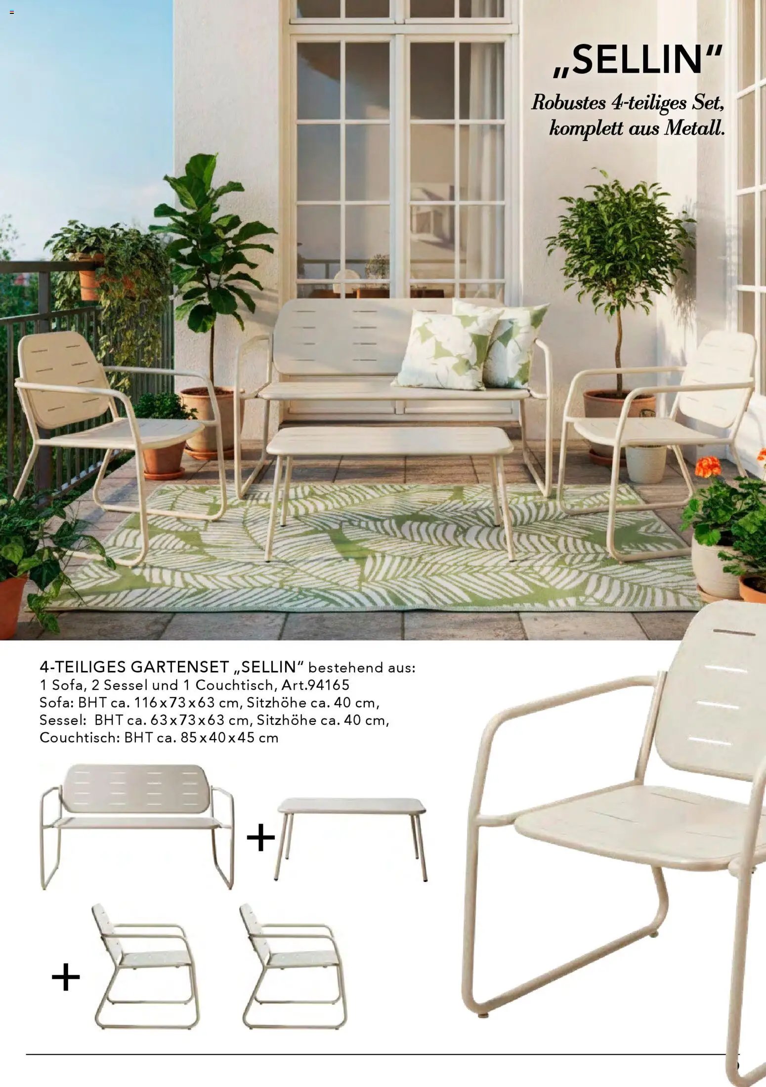 Rahaus Prospekt Gartenmöbel	