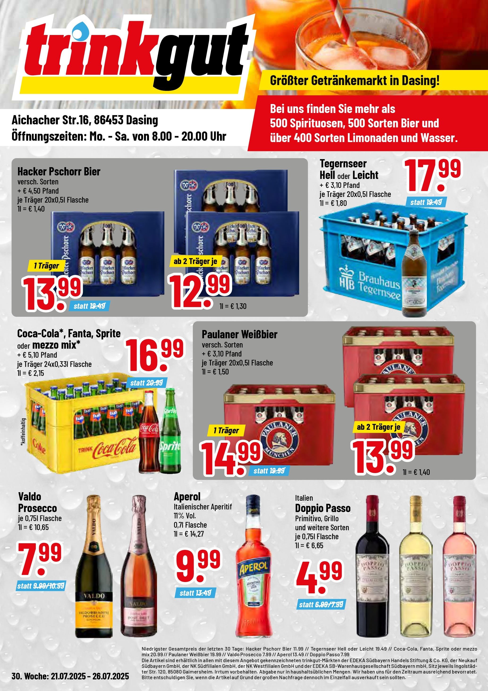 Trinkgut prospekt Dasing	 (2025-07-20 - 2025-07-26) | 1