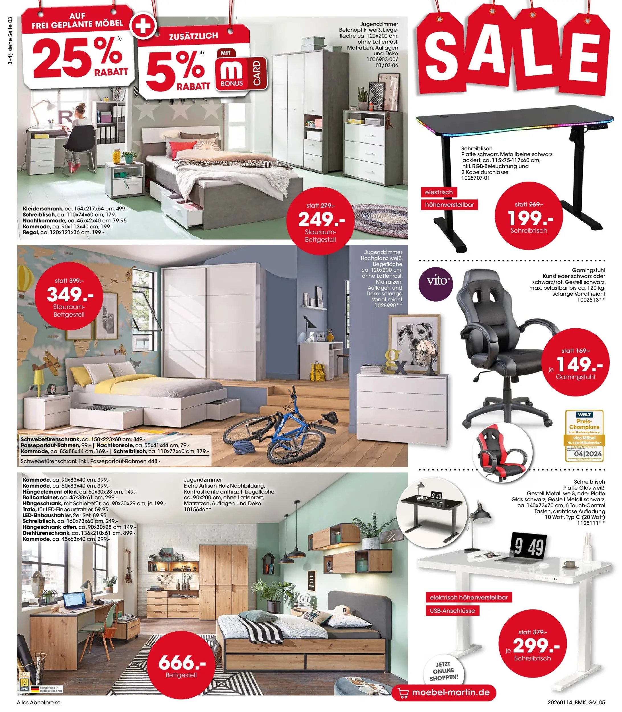 Möbel Martin Prospekt Sale  (2026-01-14 - 2026-01-31)