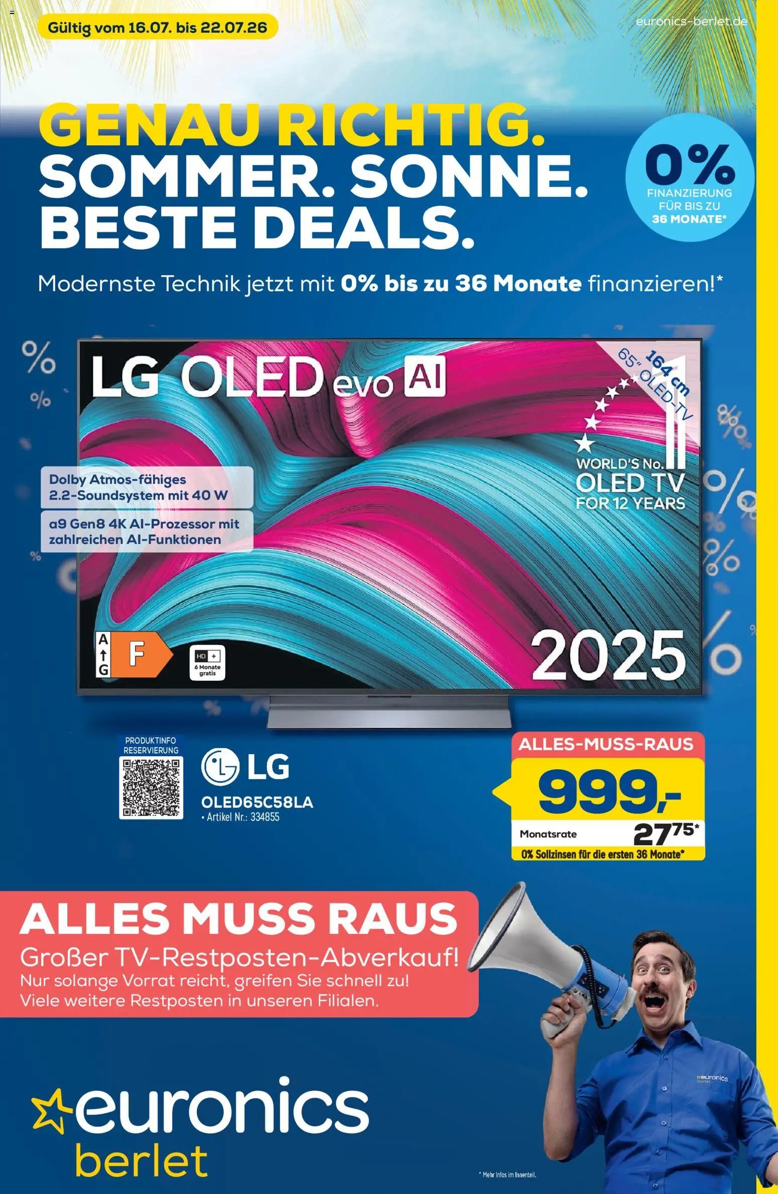 Euronics Prospekt Berlet