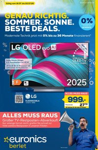Euronics Prospekt Berlet