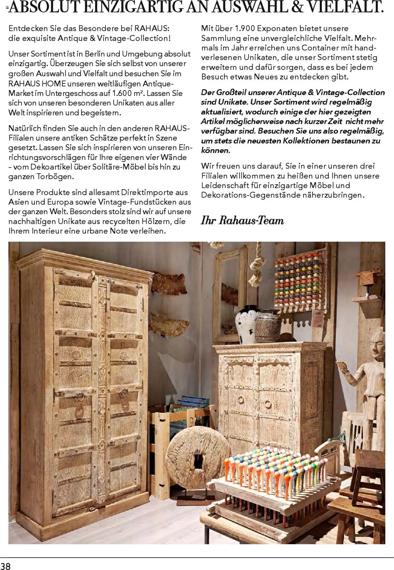 Rahaus  Antique und Vintage