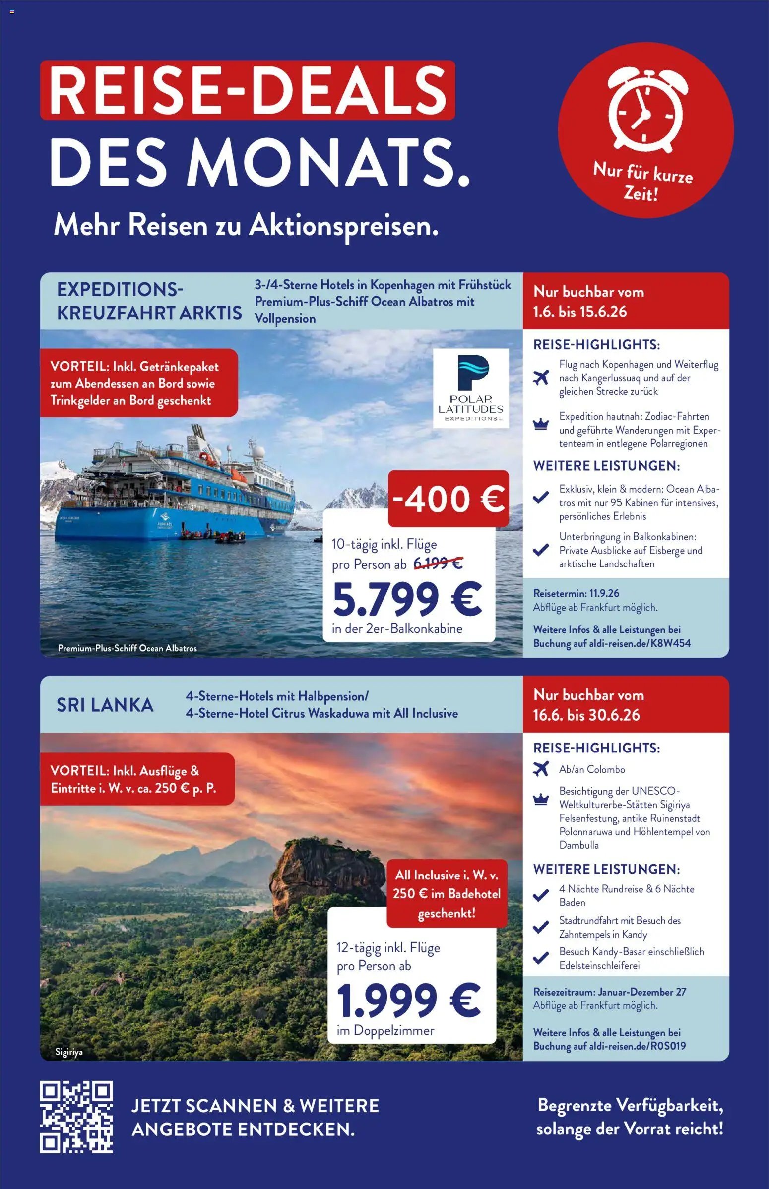 Aldi Reisen Reisemagazin