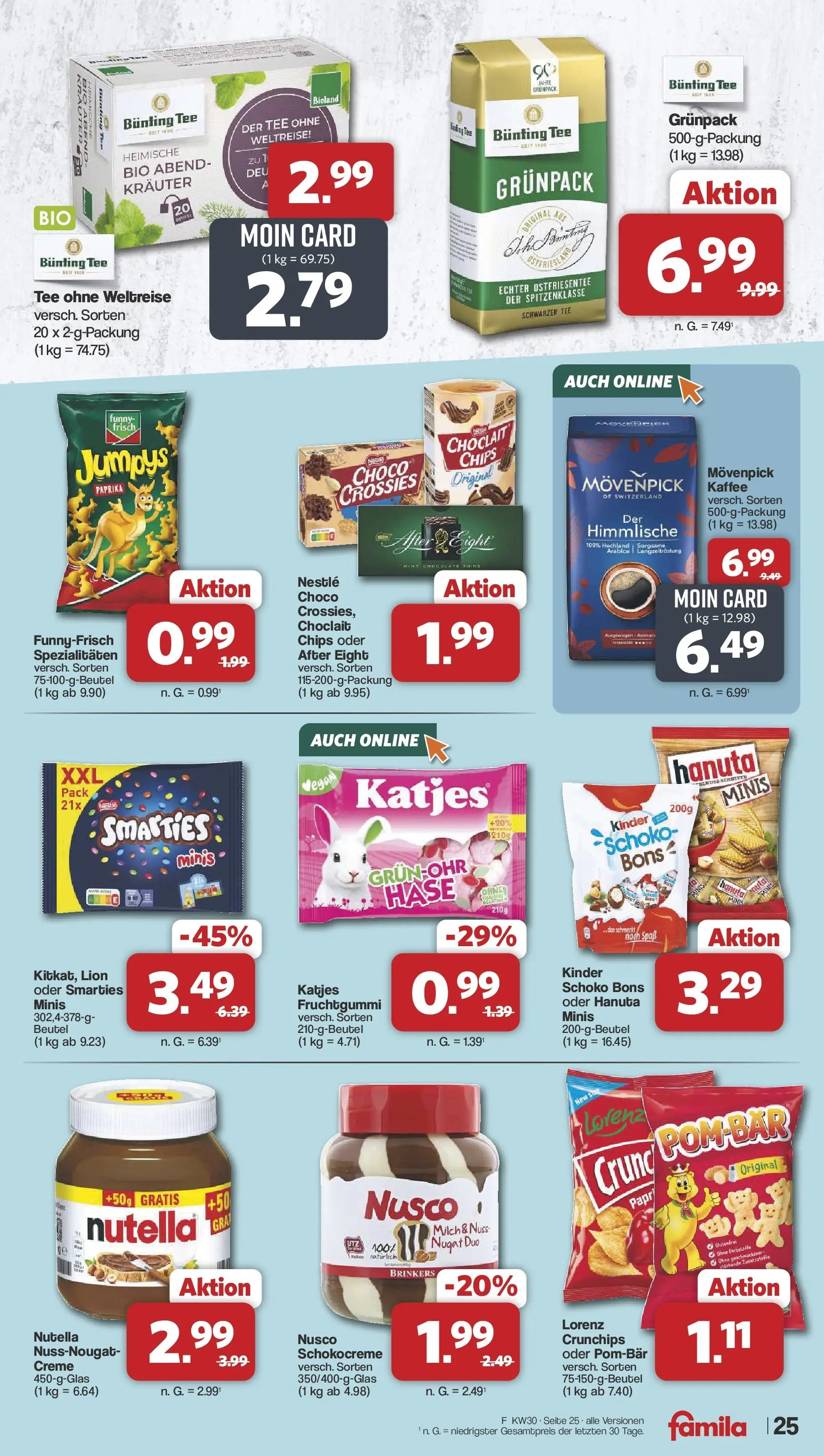 Famila Nordwest Wochenangebote