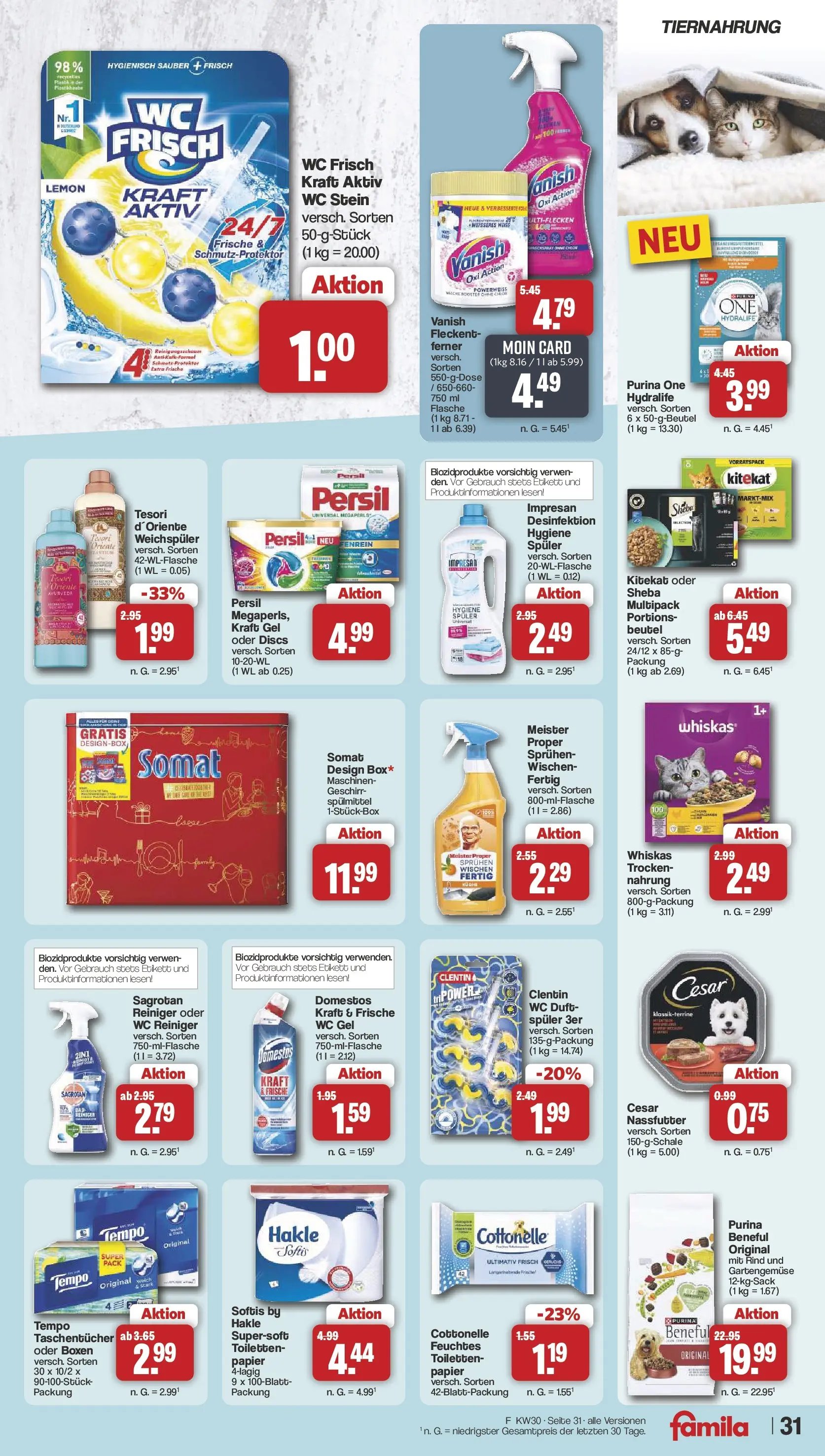 Famila Nordwest Wochenangebote