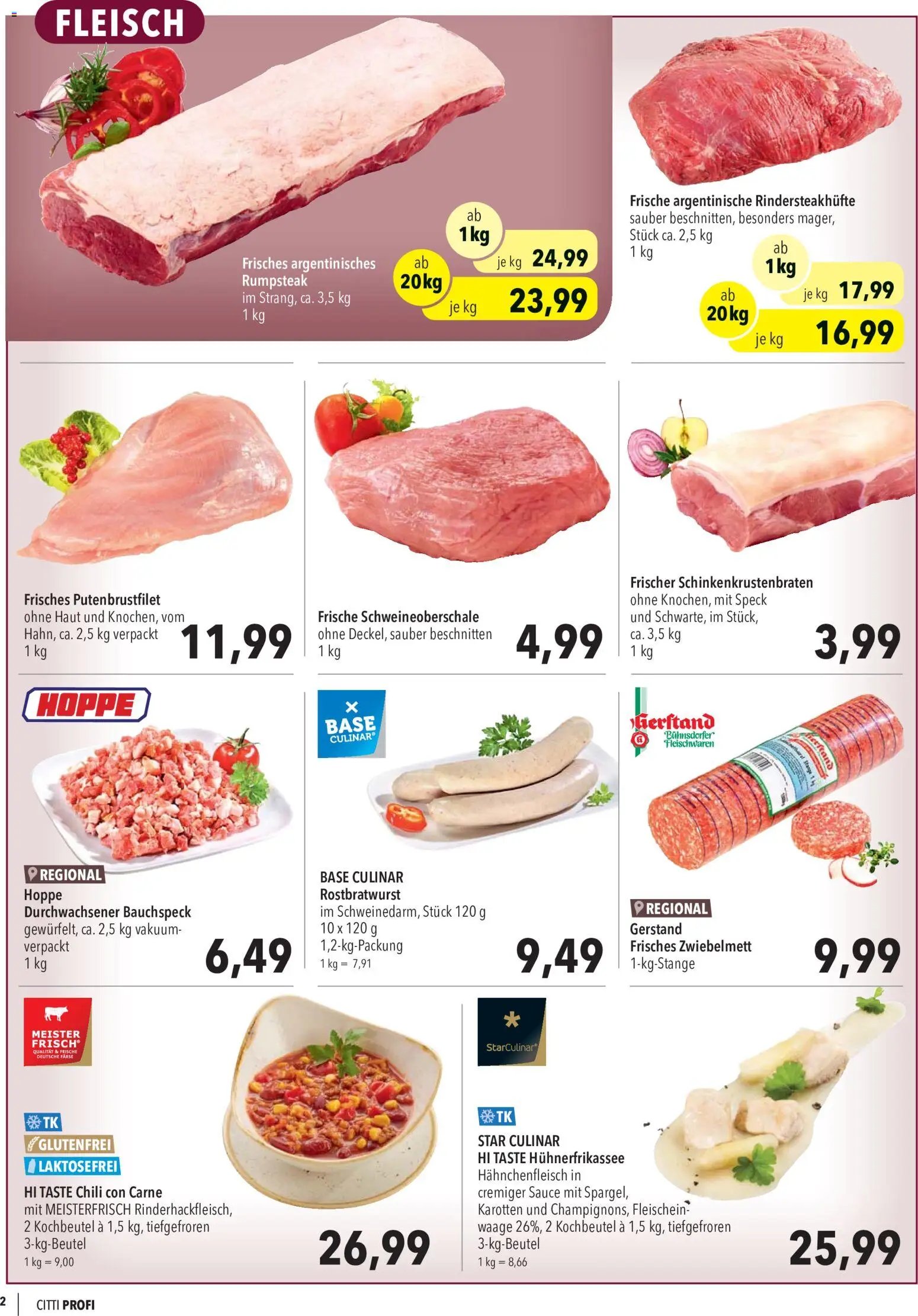 CITTI Markt Aktuelle Angebote für Profis