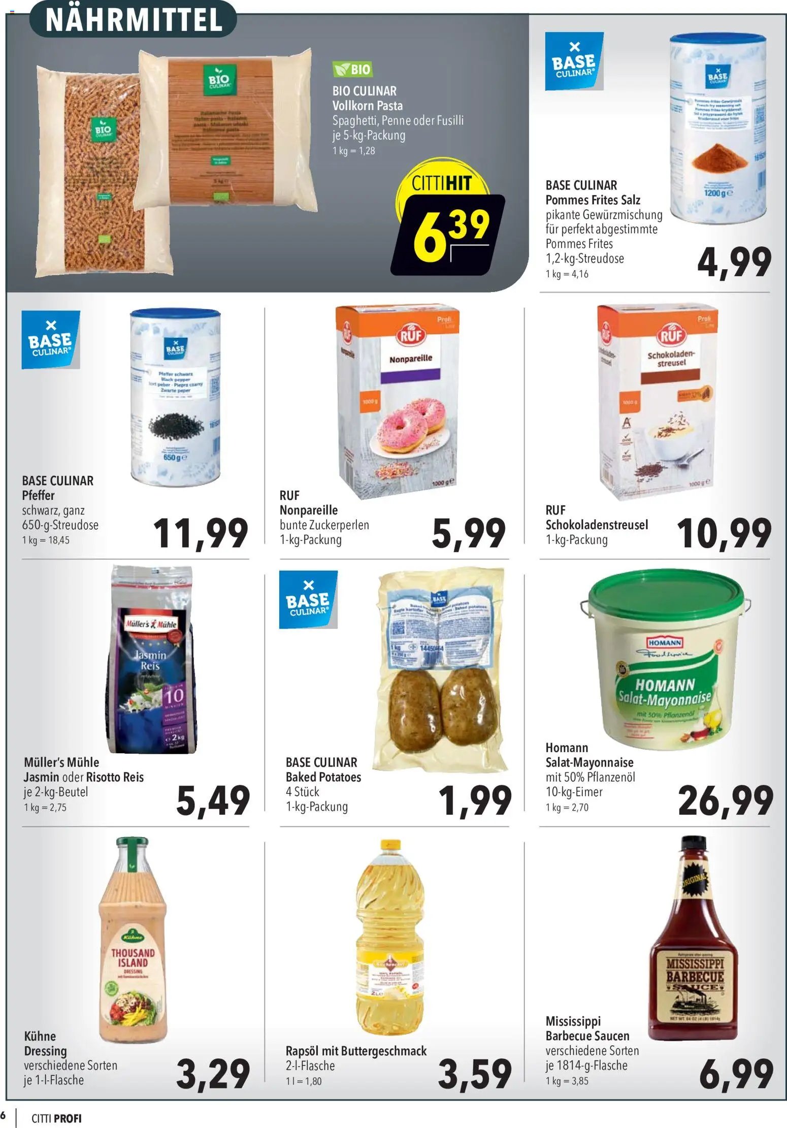 CITTI Markt Aktuelle Angebote für Profis
