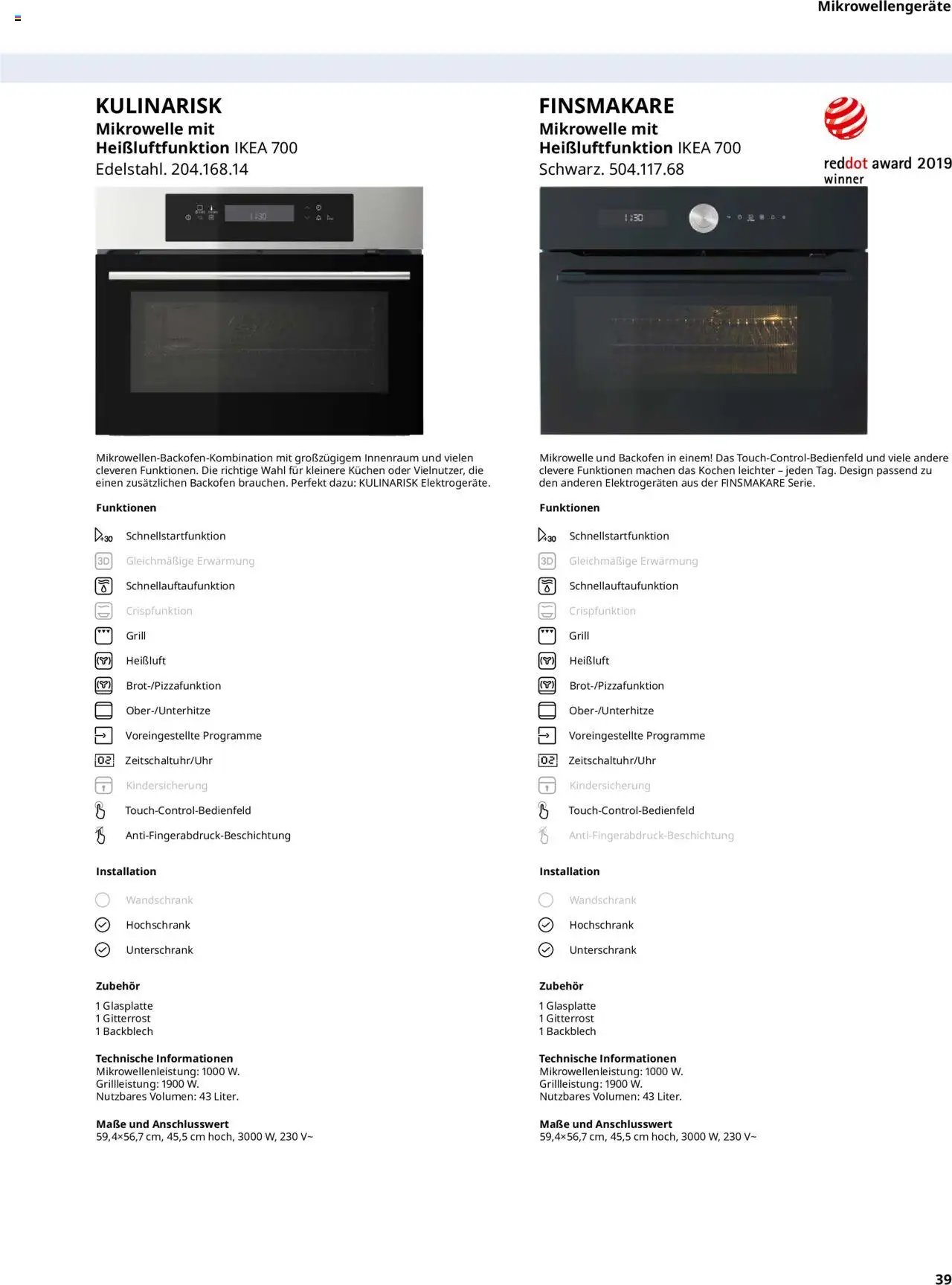Ikea Elektrogeräte (2025-09-30 - 2026-09-30)