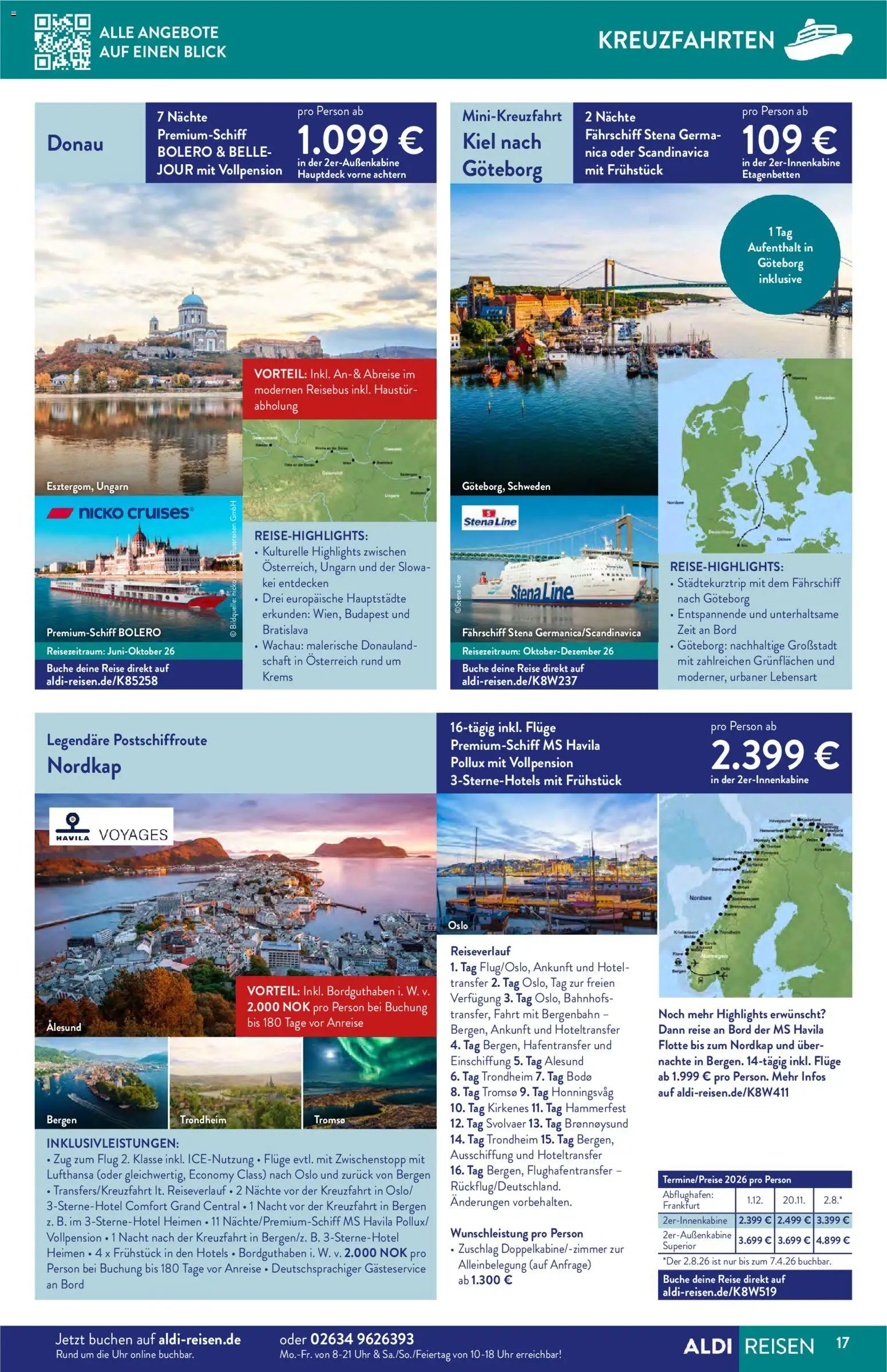 Aldi Reisen  Reisemagazin