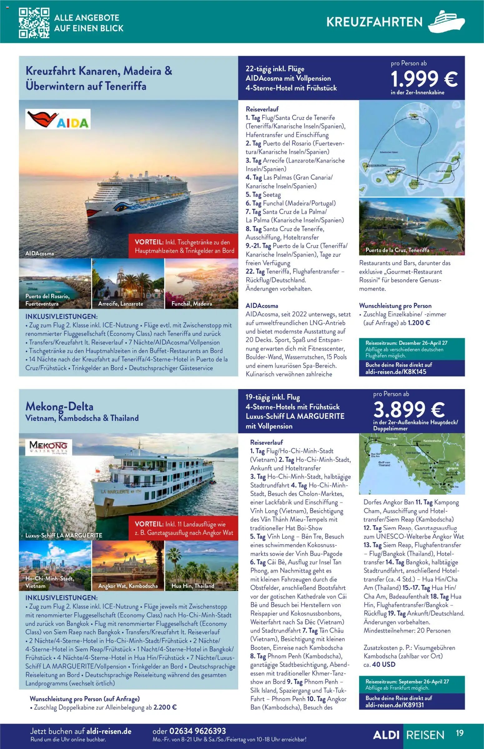 Aldi Reisen  Reisemagazin