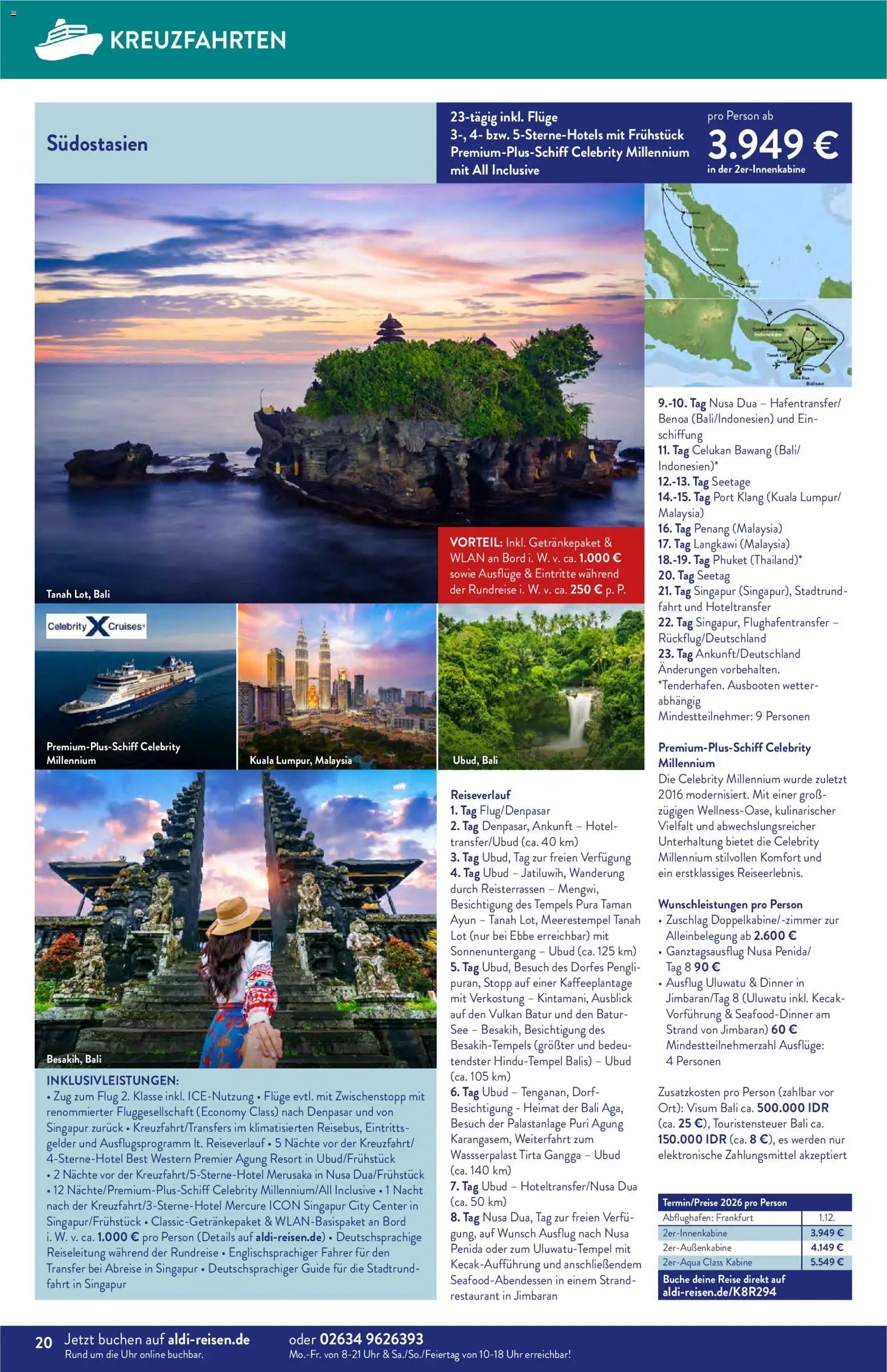 Aldi Reisen  Reisemagazin