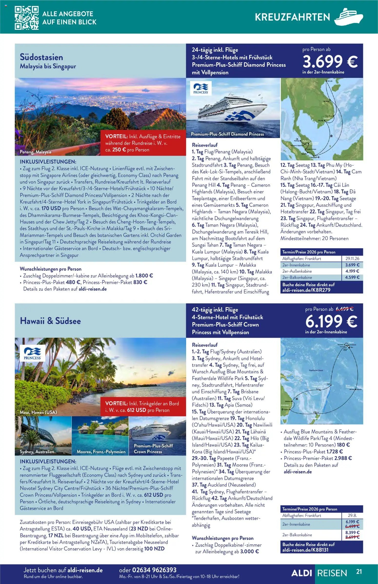 Aldi Reisen  Reisemagazin