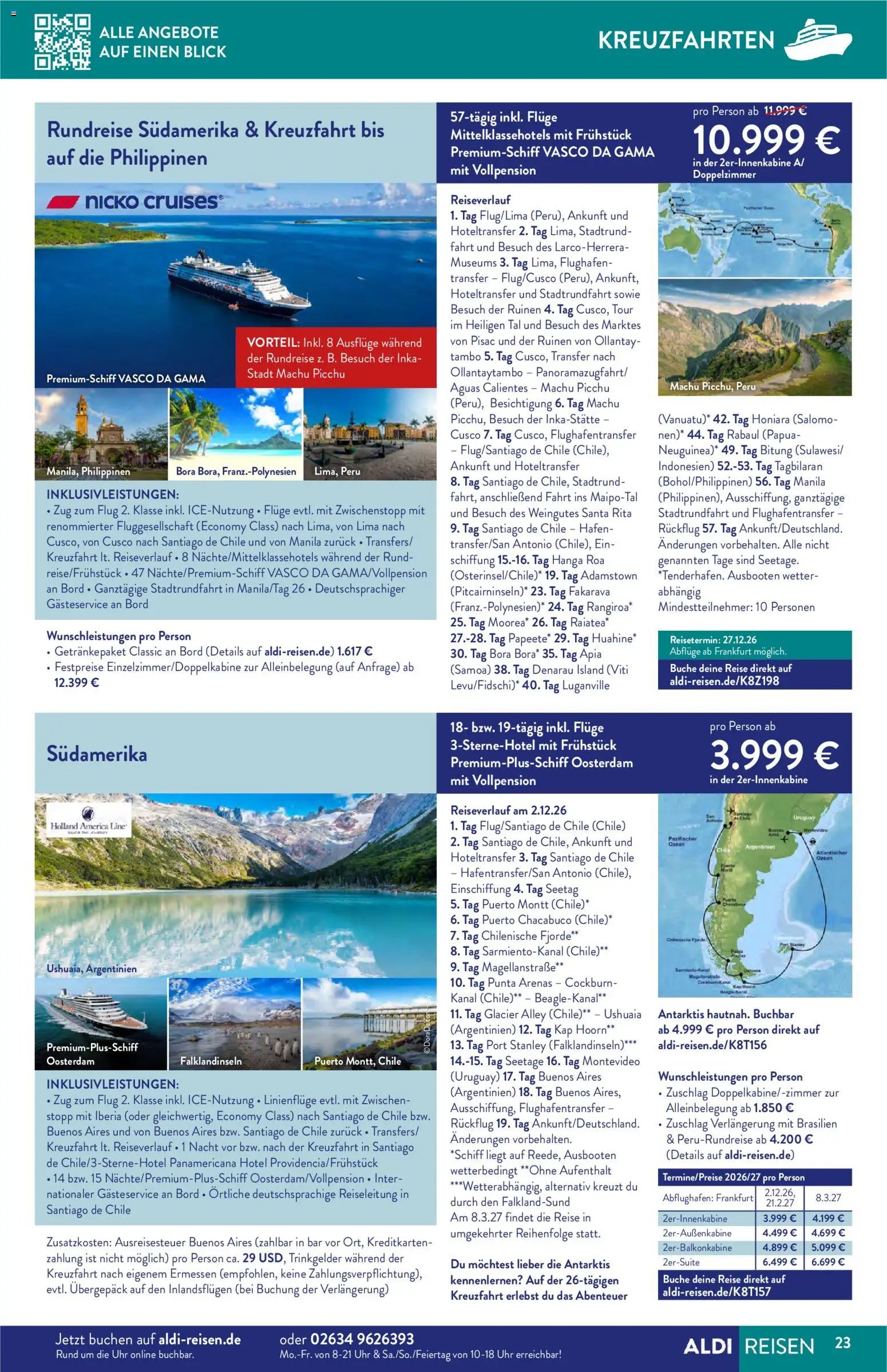 Aldi Reisen  Reisemagazin