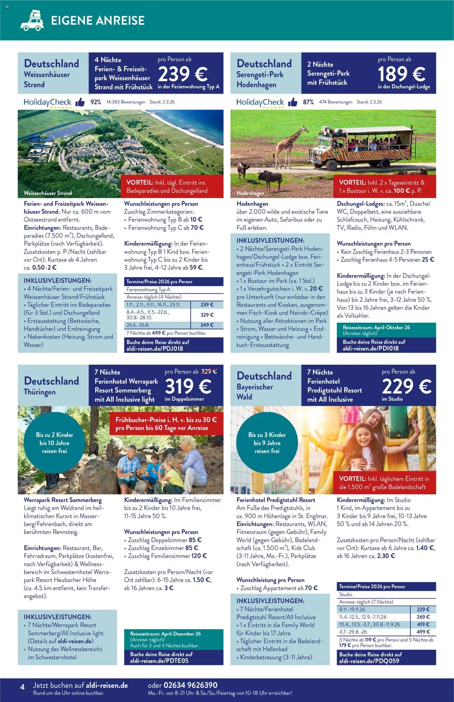 Aldi Reisen  Reisemagazin