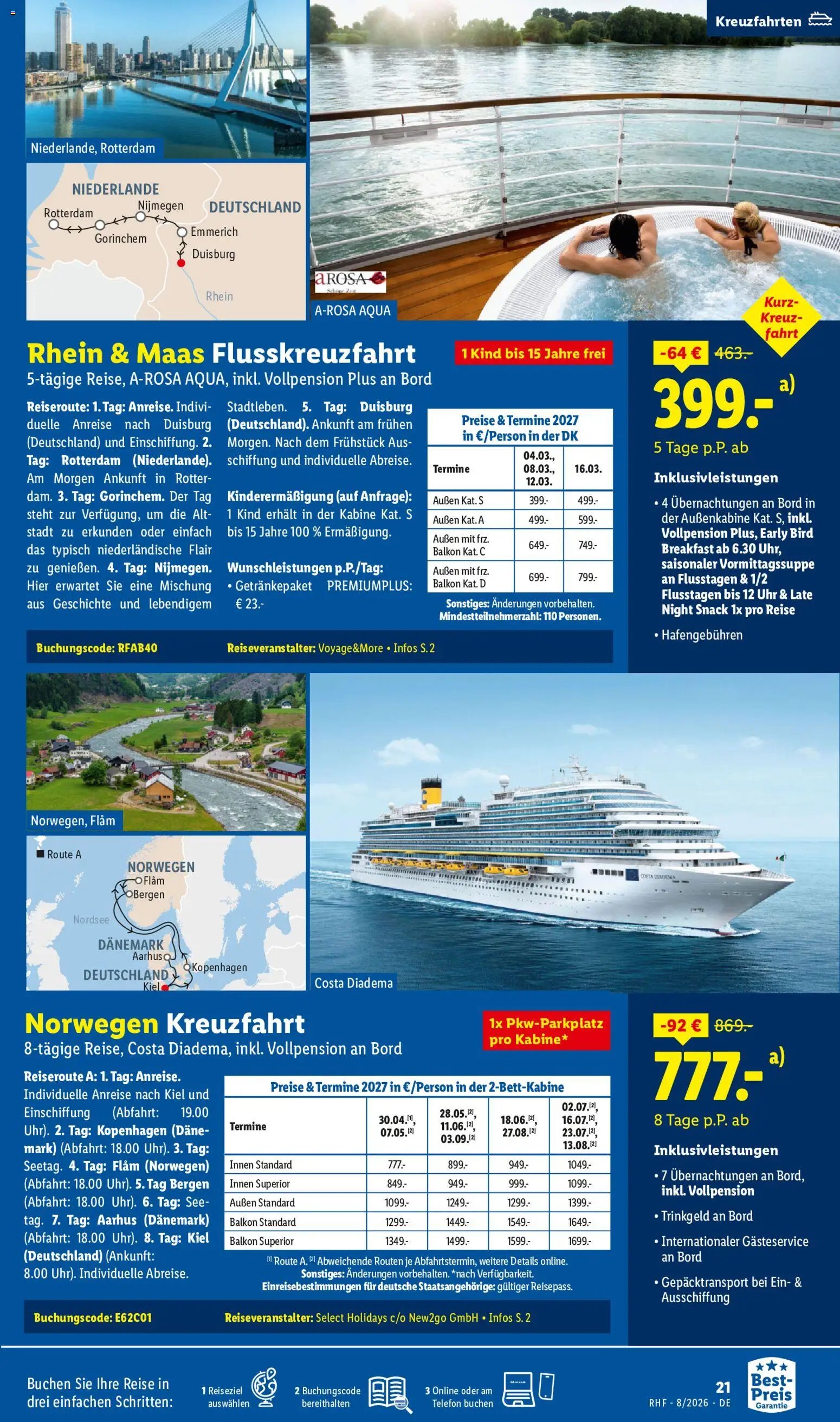 Lidl Reisen Prospekt