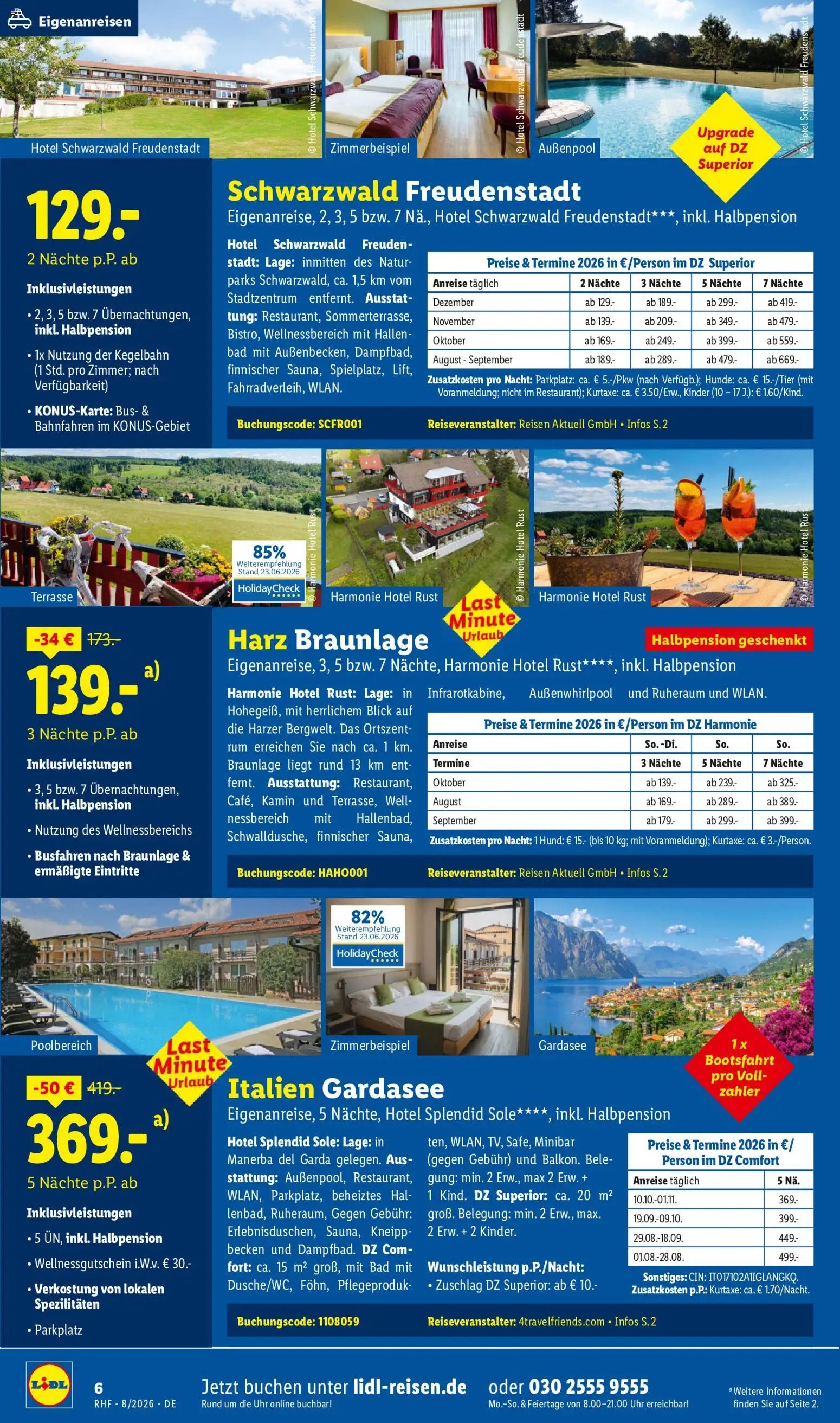 Lidl Reisen Prospekt