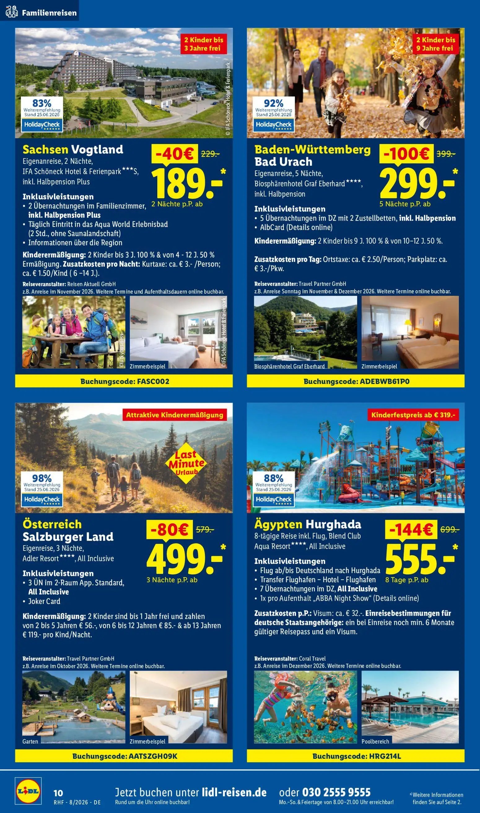 Lidl Reisen Prospekt