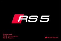 Audi RS 5 Limousine / RS 5 Avant