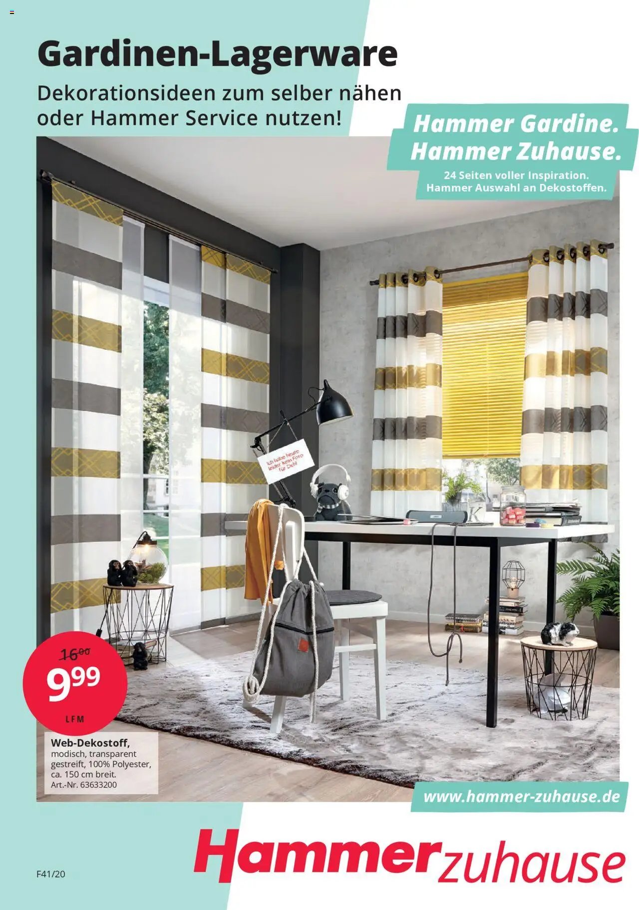 Hammer Zuhause Gardinentischware