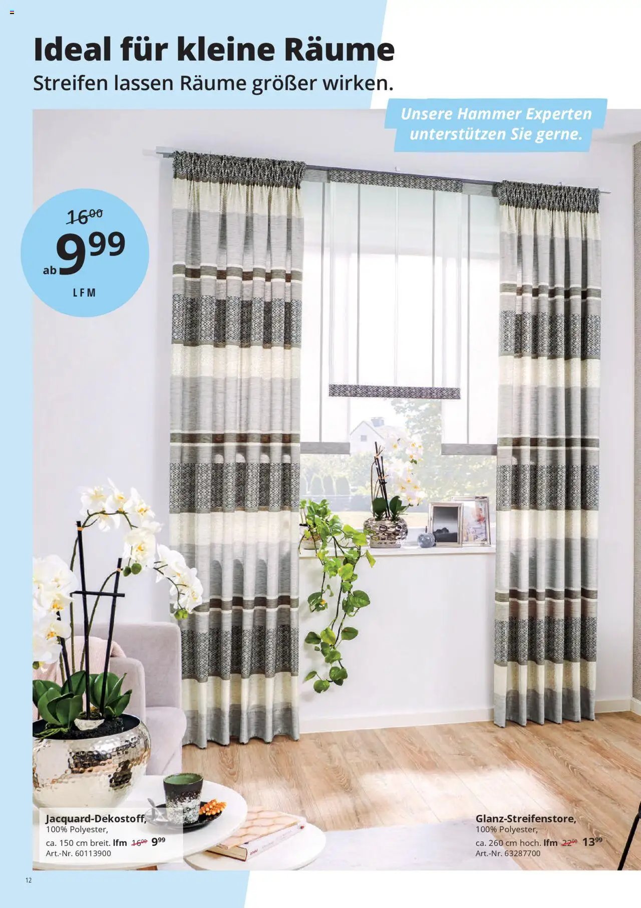 Hammer Zuhause Gardinentischware