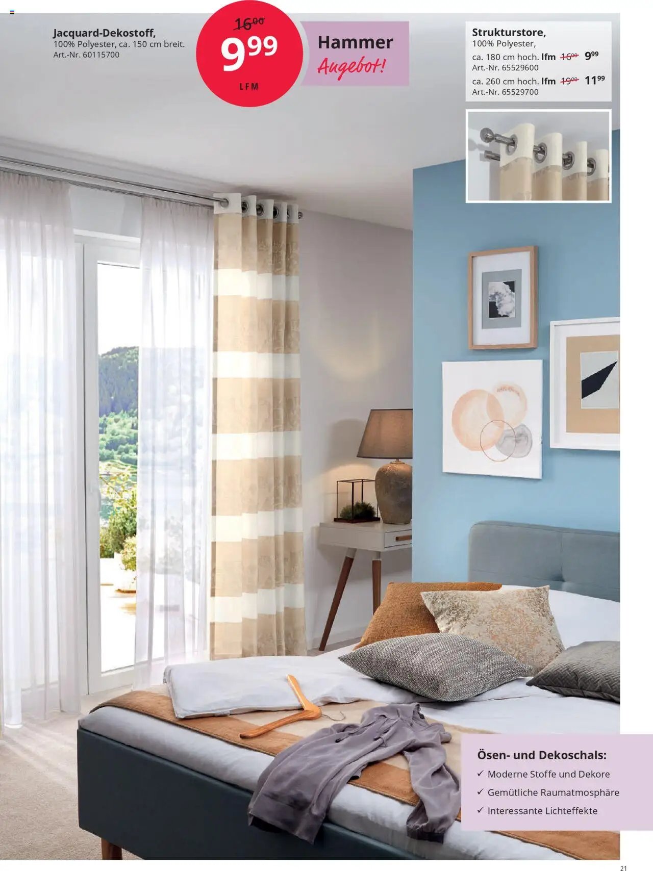 Hammer Zuhause Gardinentischware