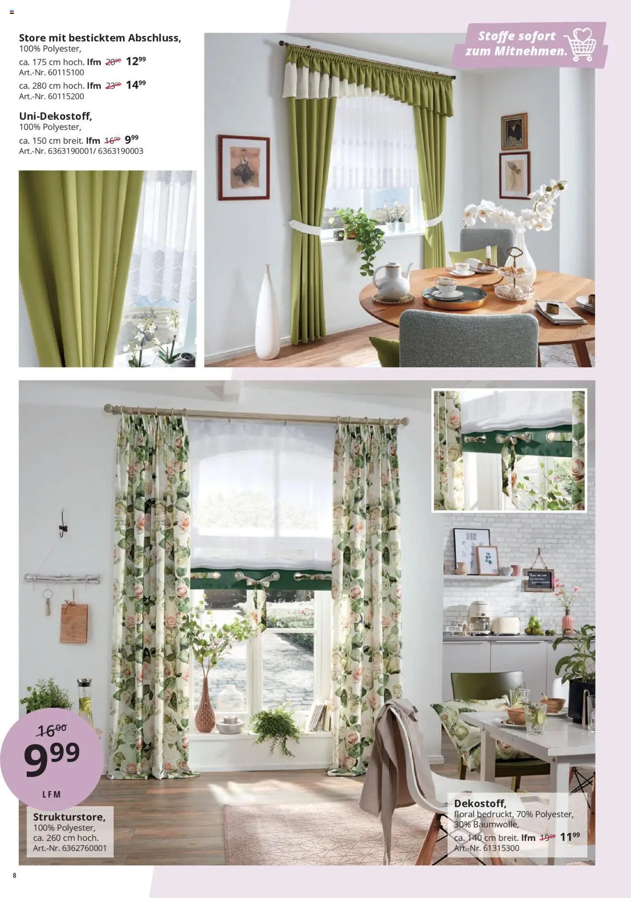 Hammer Zuhause Gardinentischware