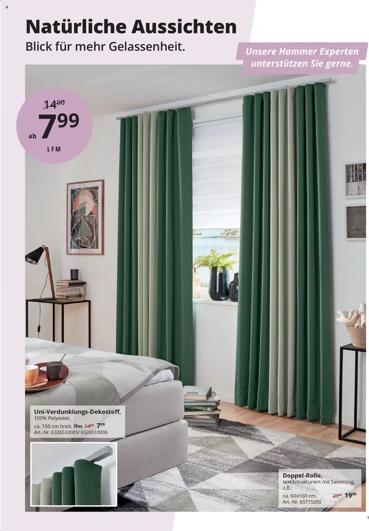 Hammer Zuhause Gardinentischware