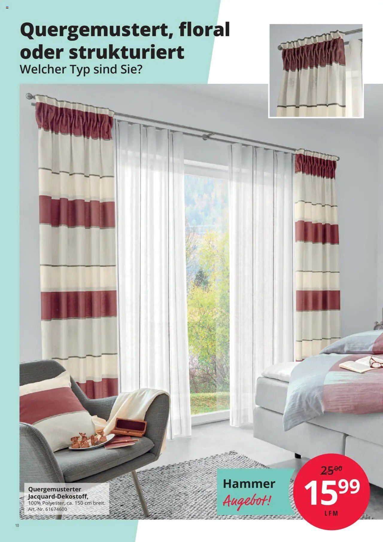 Hammer Zuhause Gardinentischware