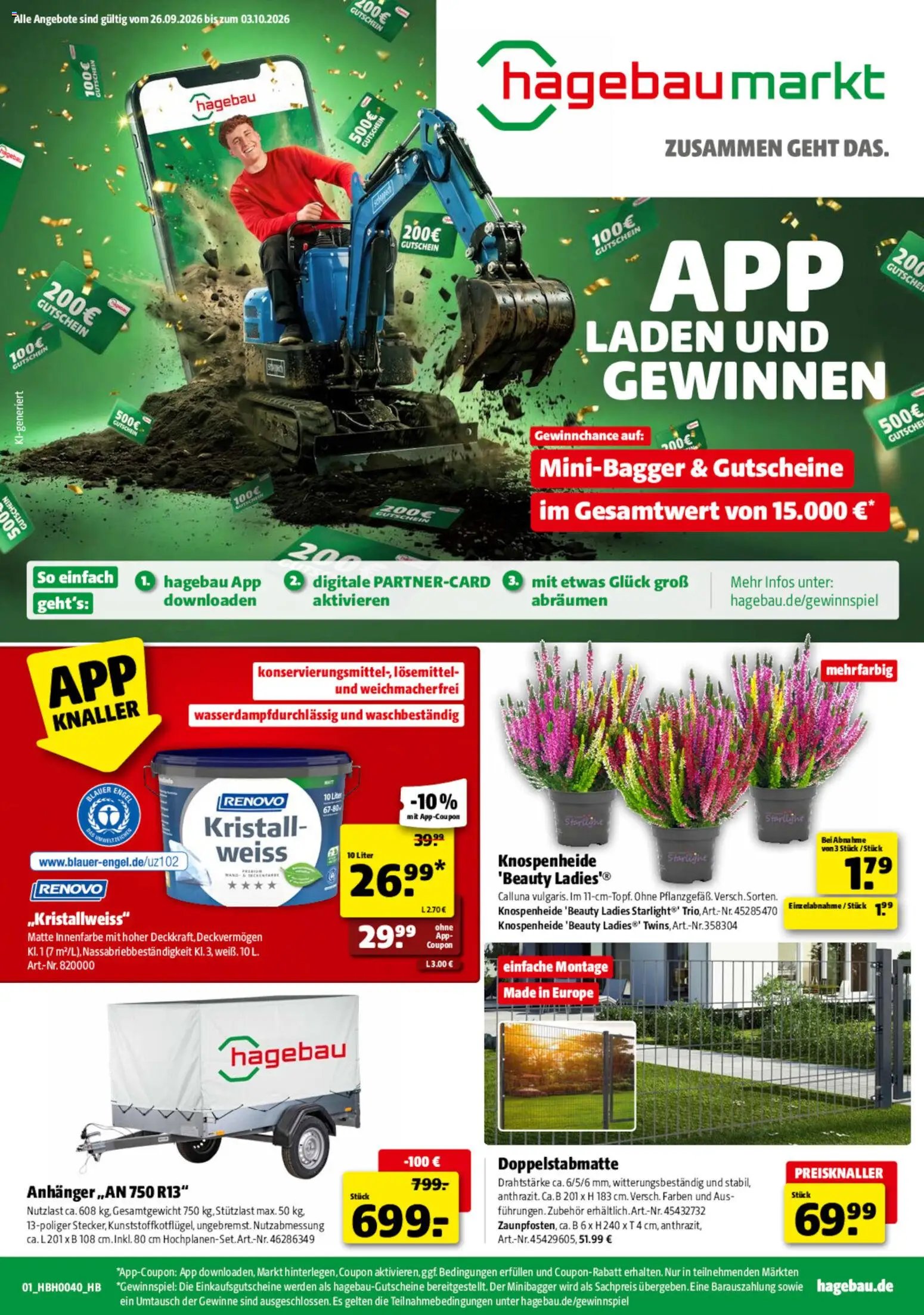 Hagebau Prospekt