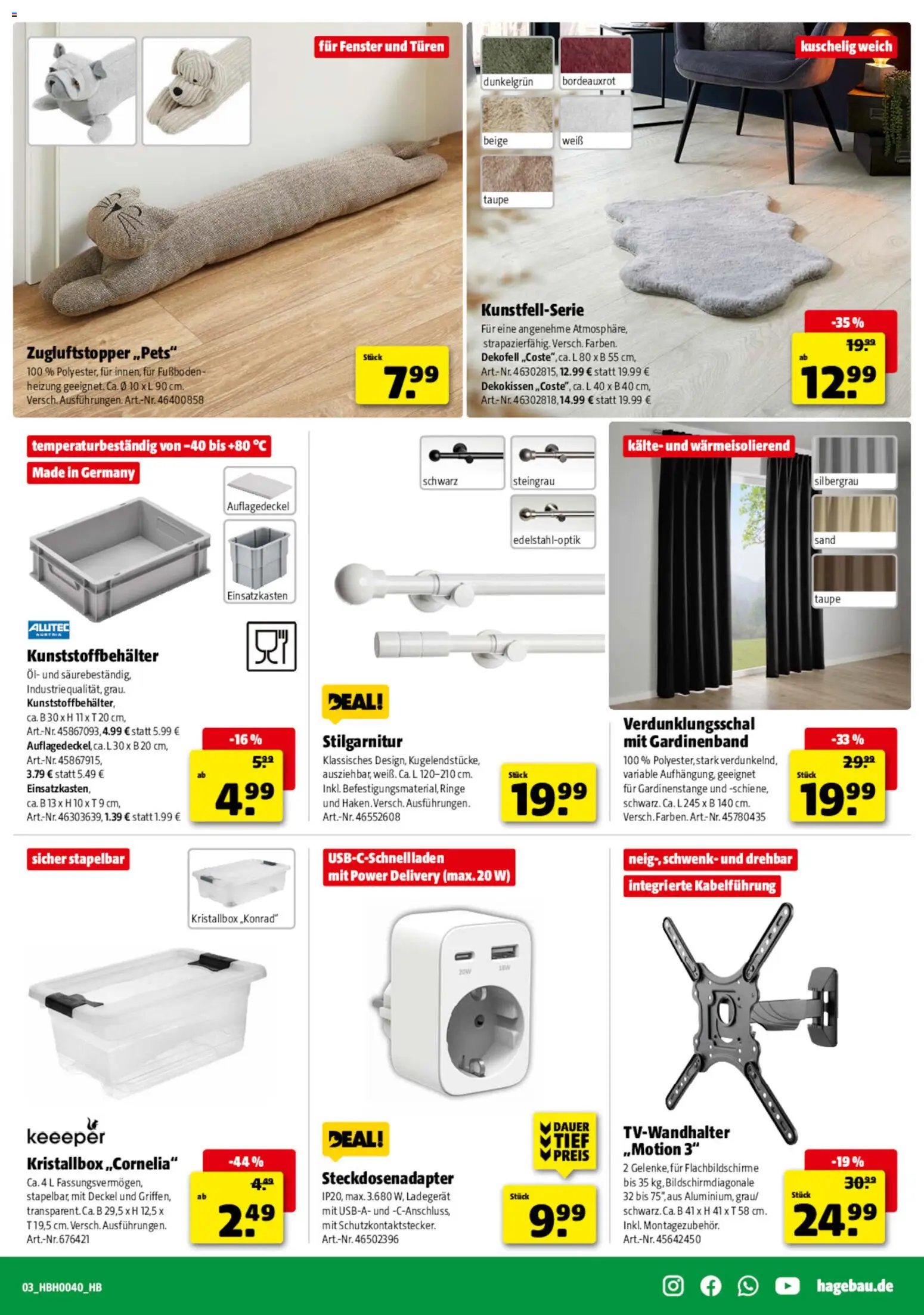 Hagebau Prospekt