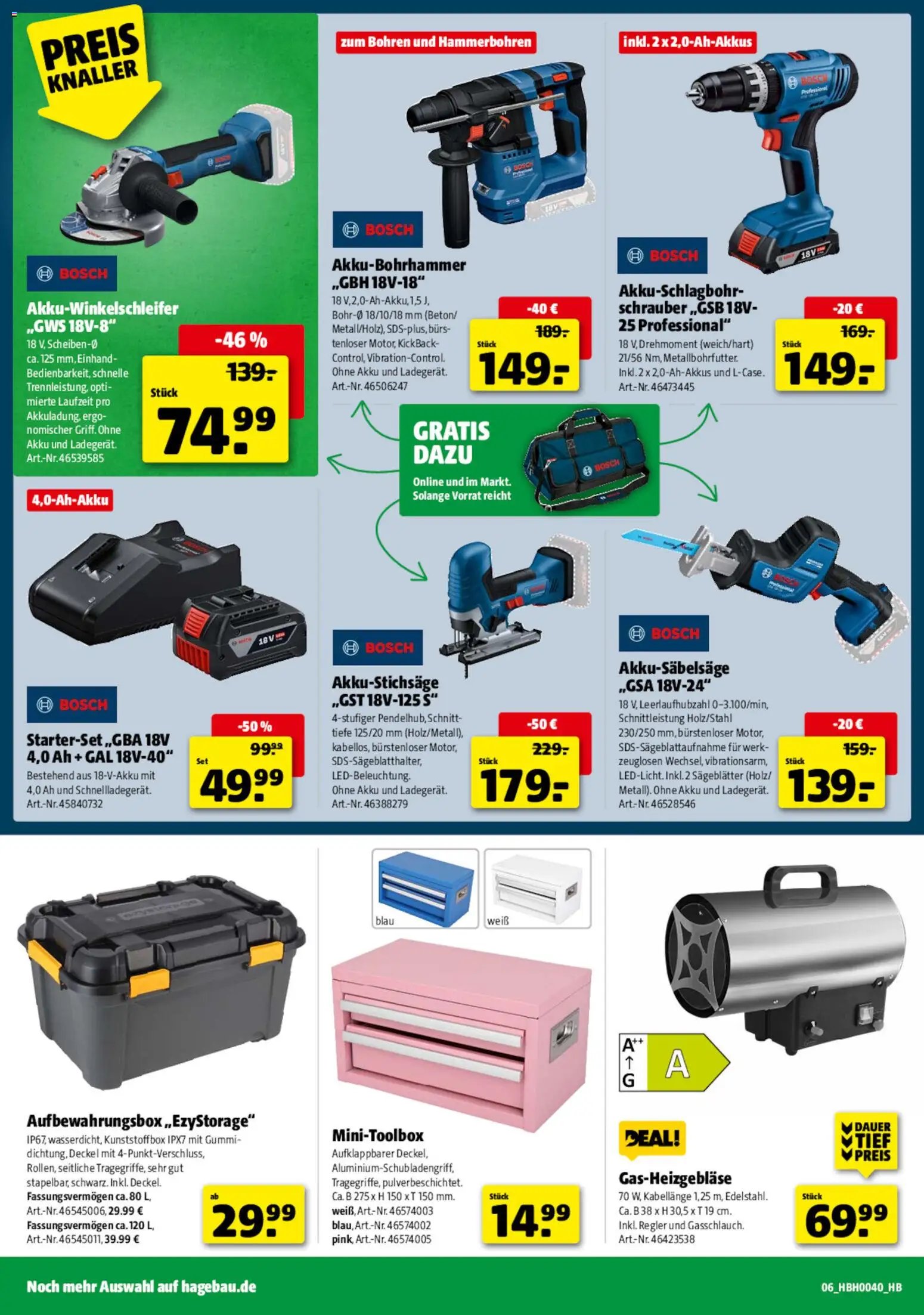 Hagebau Prospekt