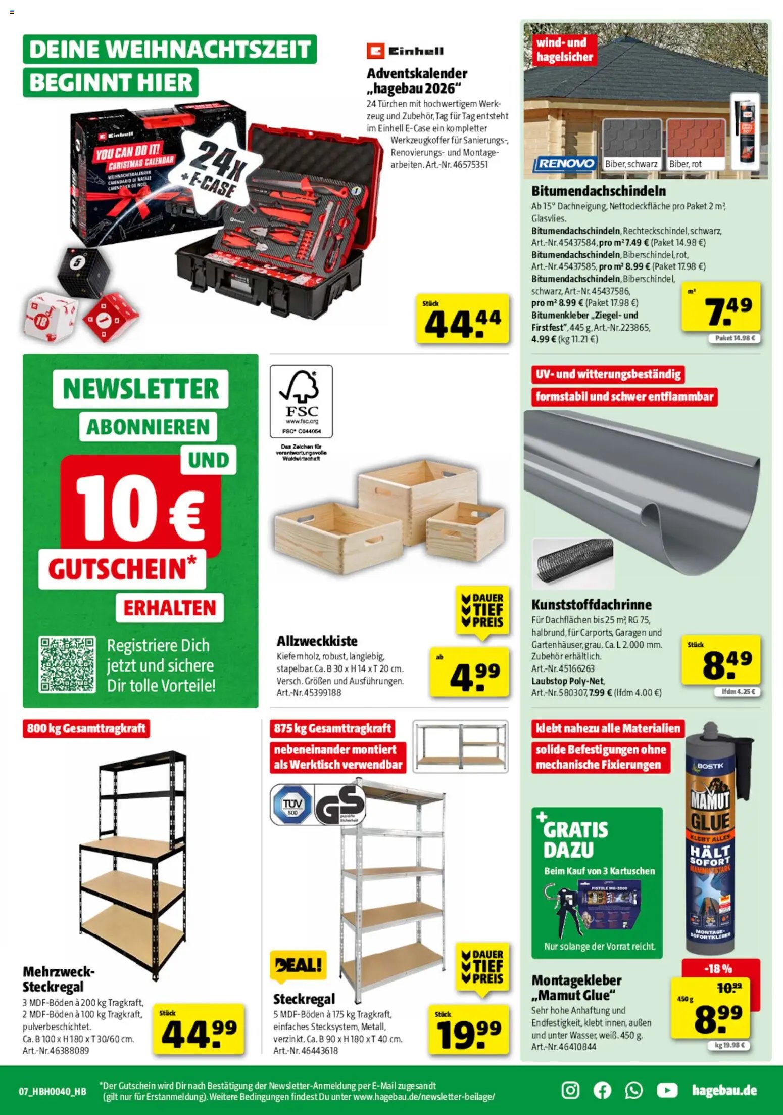 Hagebau Prospekt