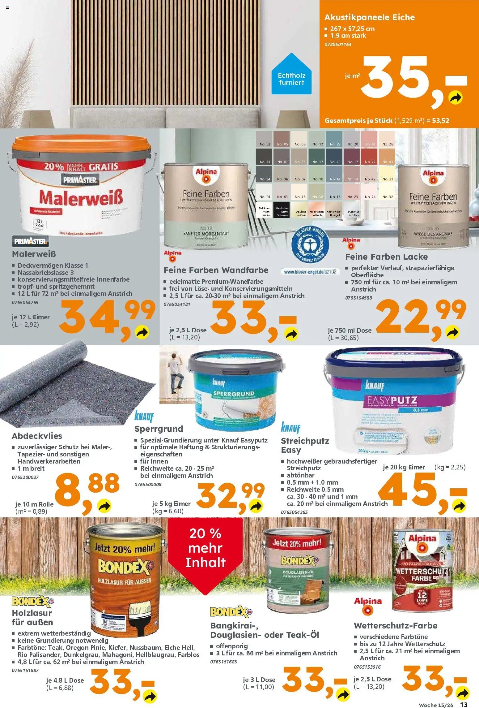 Globus Baumarkt Prospekt 	