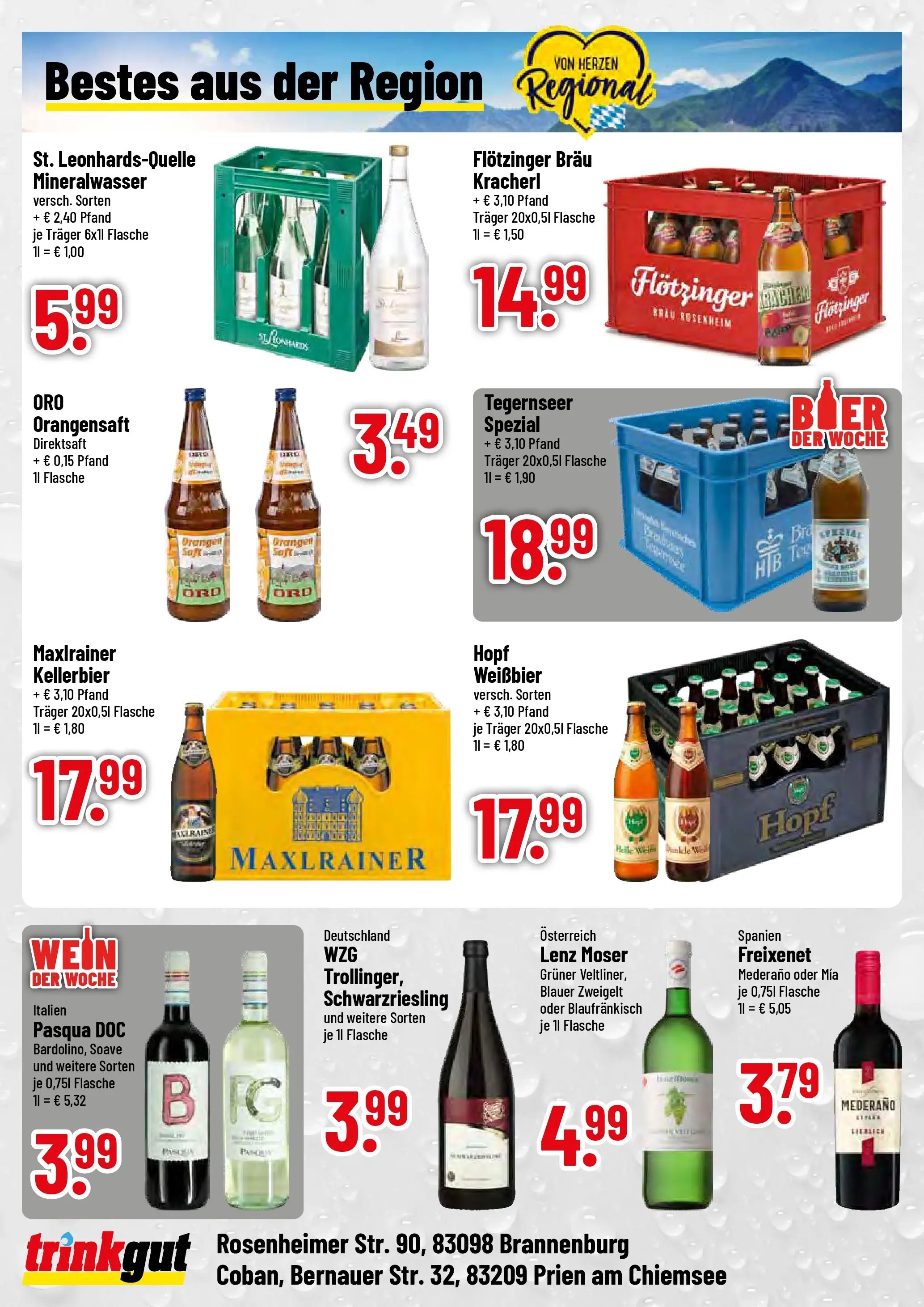 Trinkgut Prospekt Brannenburg	