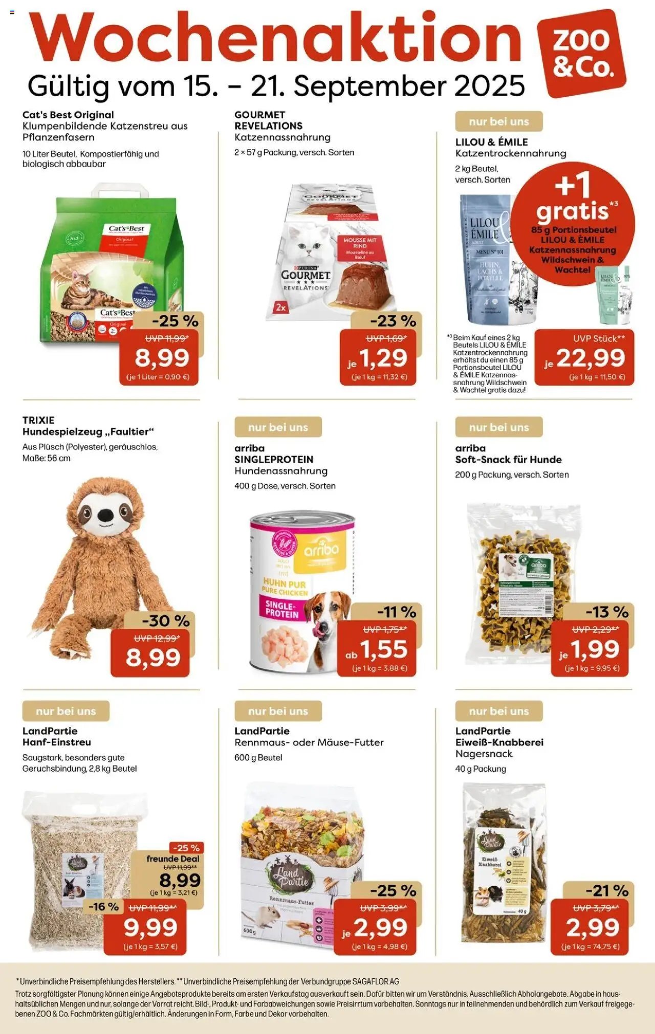 Zoo & co Prospekt (2025-09-15 - 2025-09-21) | 1