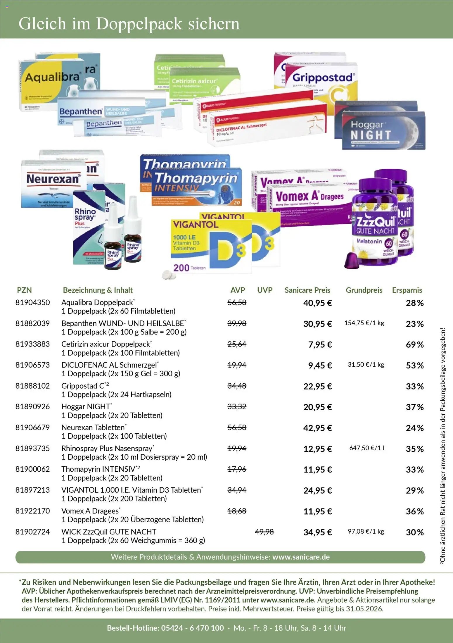 Sanicare Rheuma Katalog 2026 (2026-03-20 - 2026-05-31)