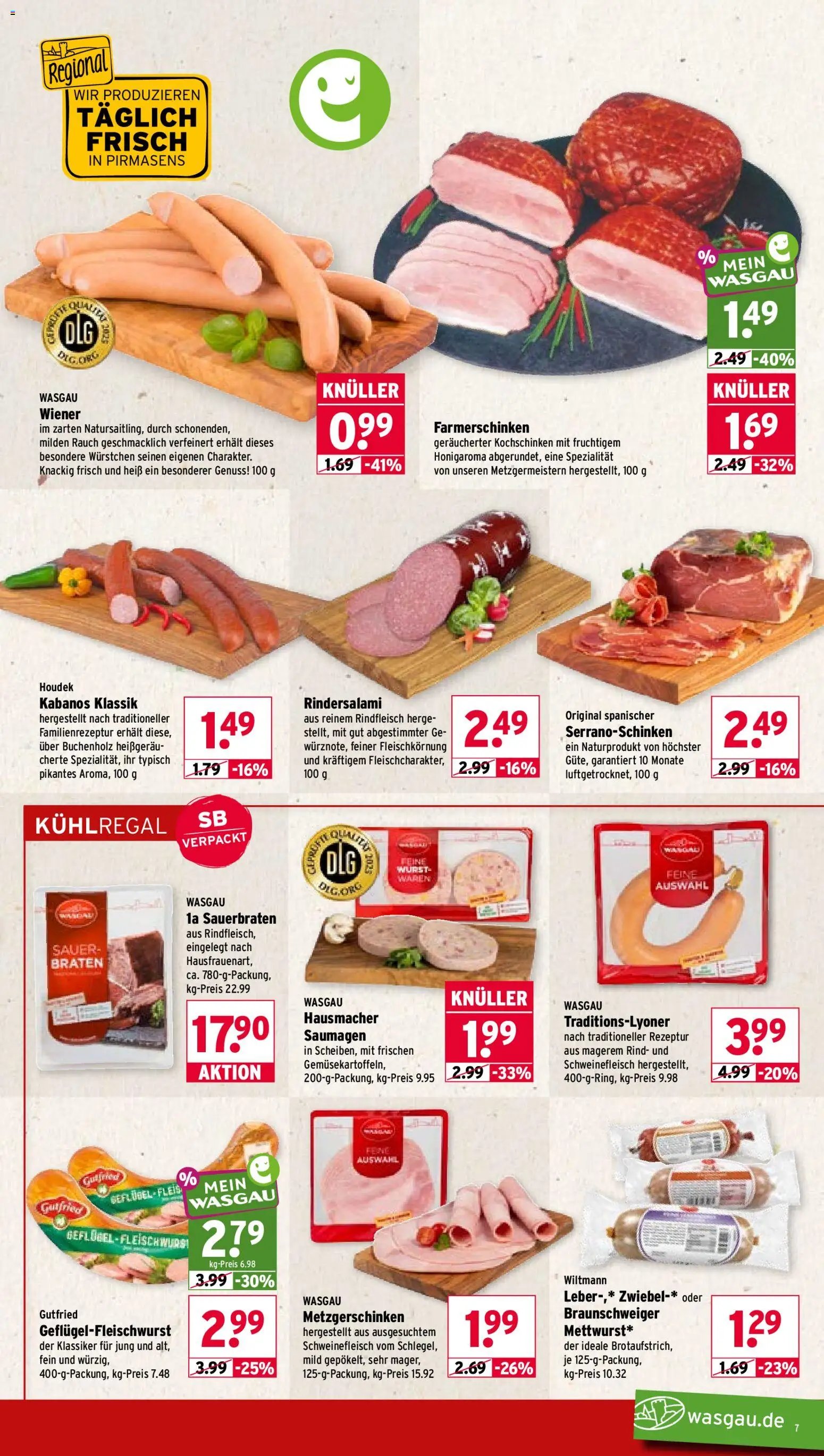 Wasgau Prospekt