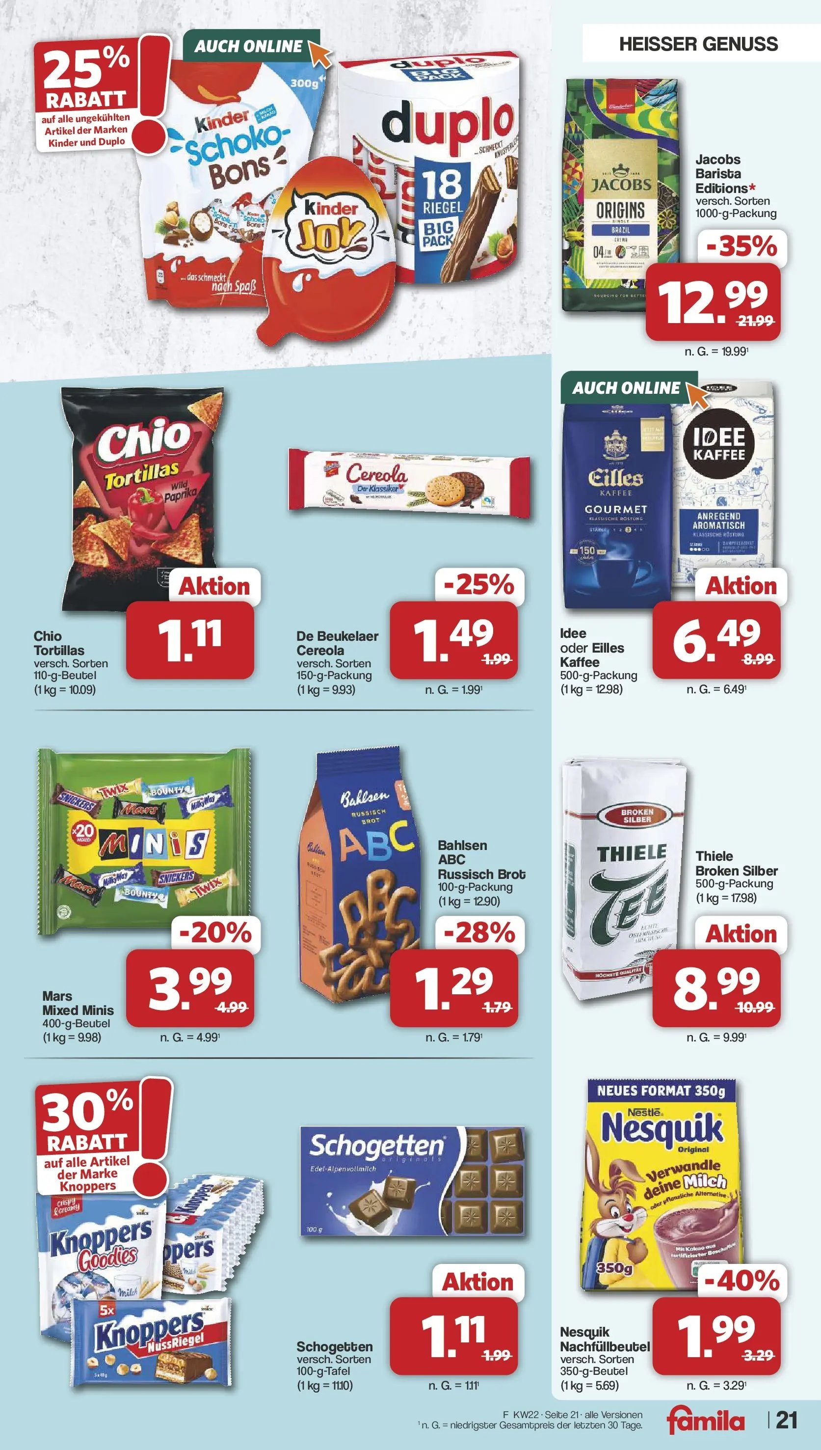 Famila Nordwest Wochenangebote