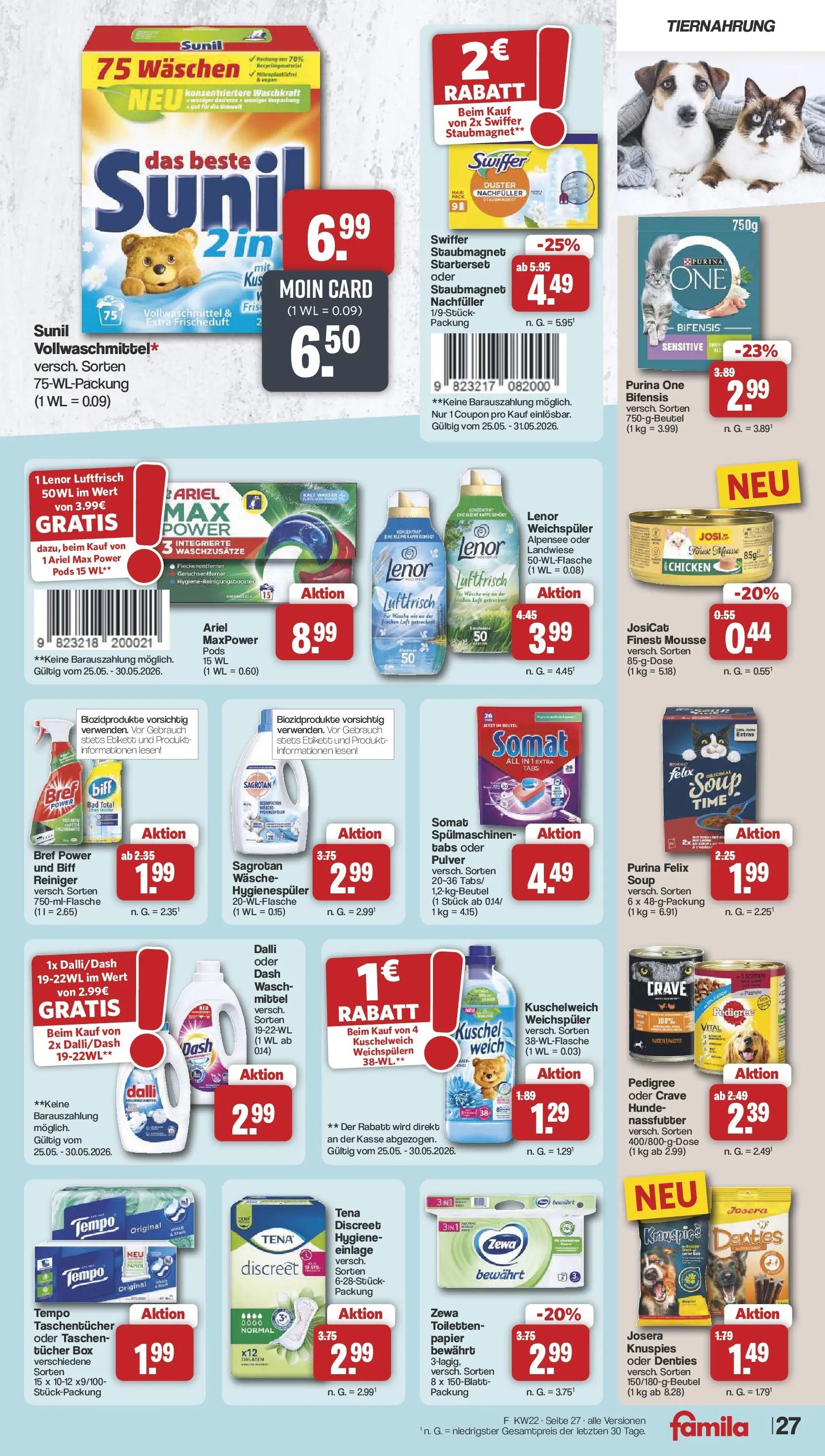 Famila Nordwest Wochenangebote