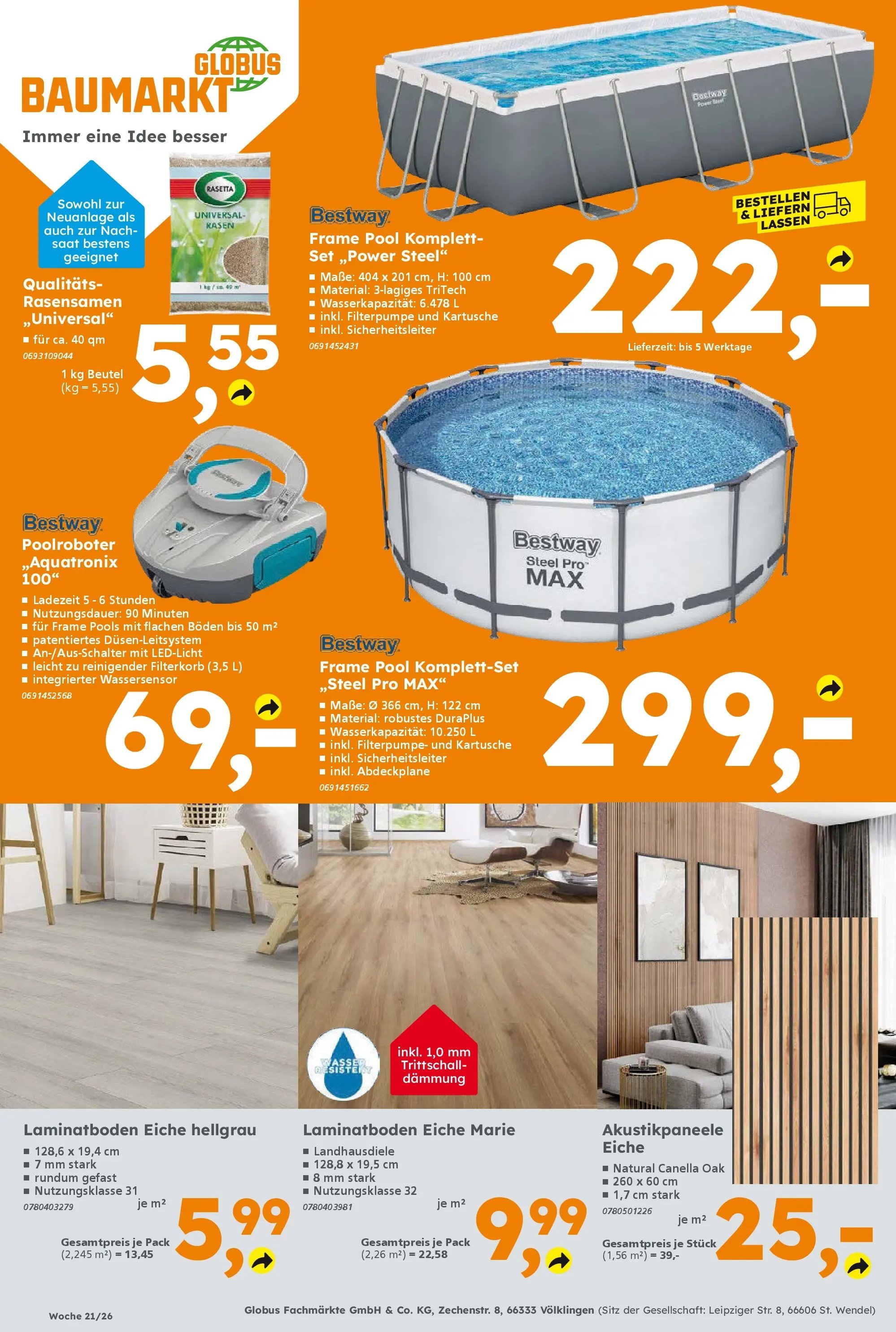 Globus Baumarkt Prospekt Peine	