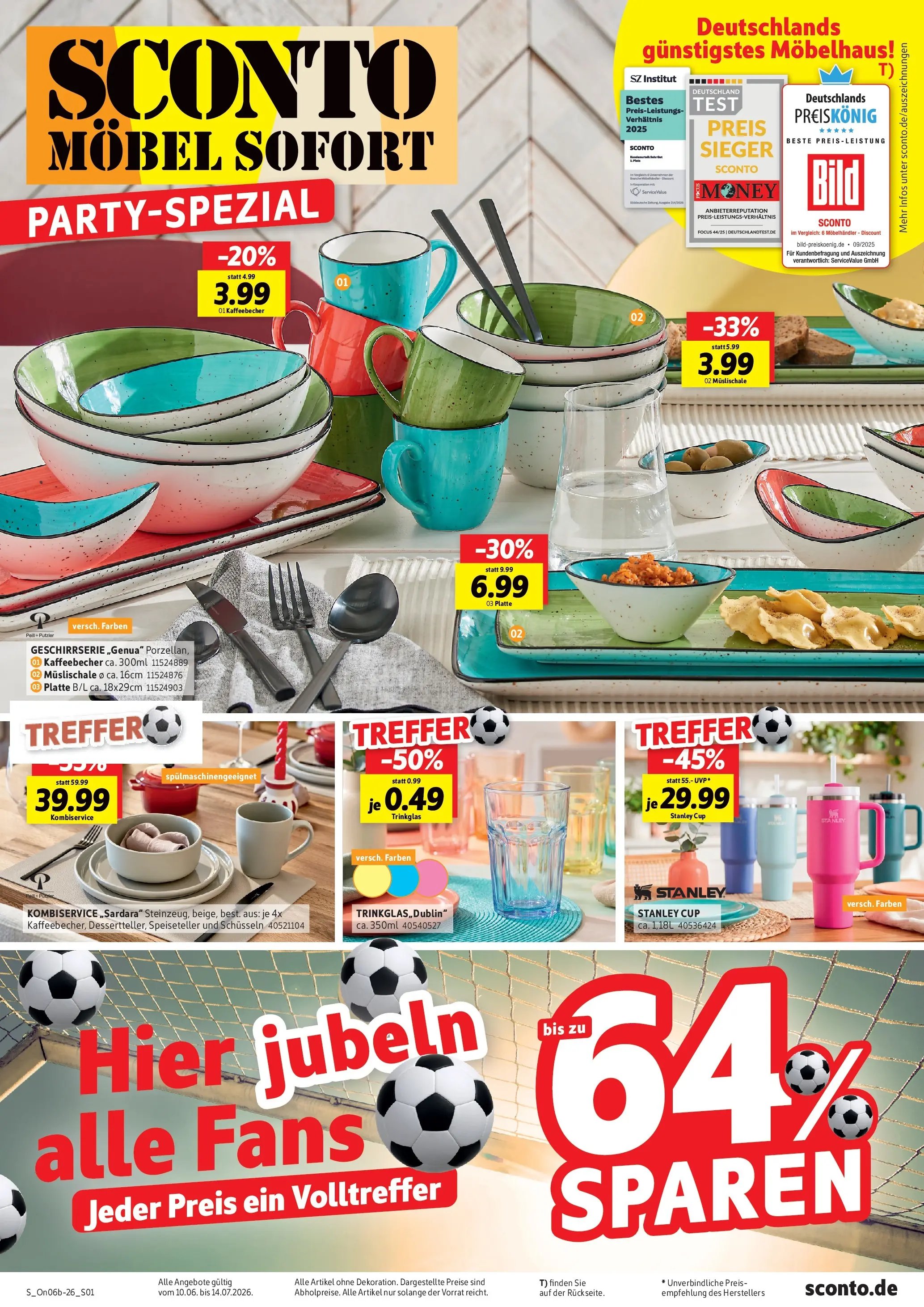 Sconto Party-special Großpösna