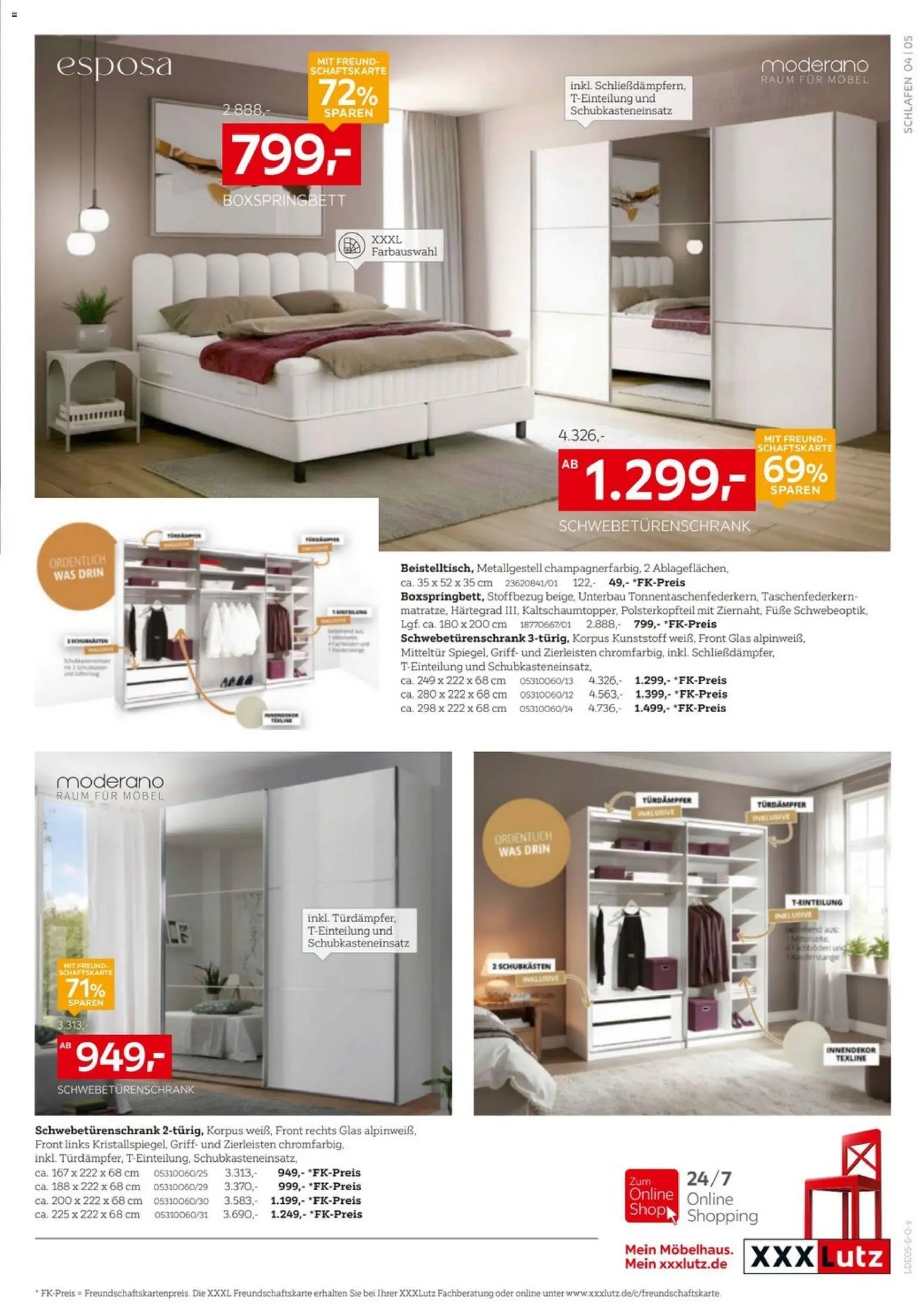 XXXLutz Schlafzimmer-Testerinnen und -Tester gesucht