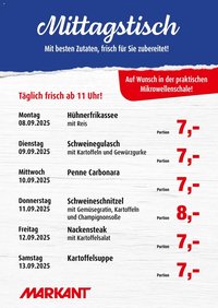 Markant Mittagstisch (2025-09-08 - 2025-09-13)