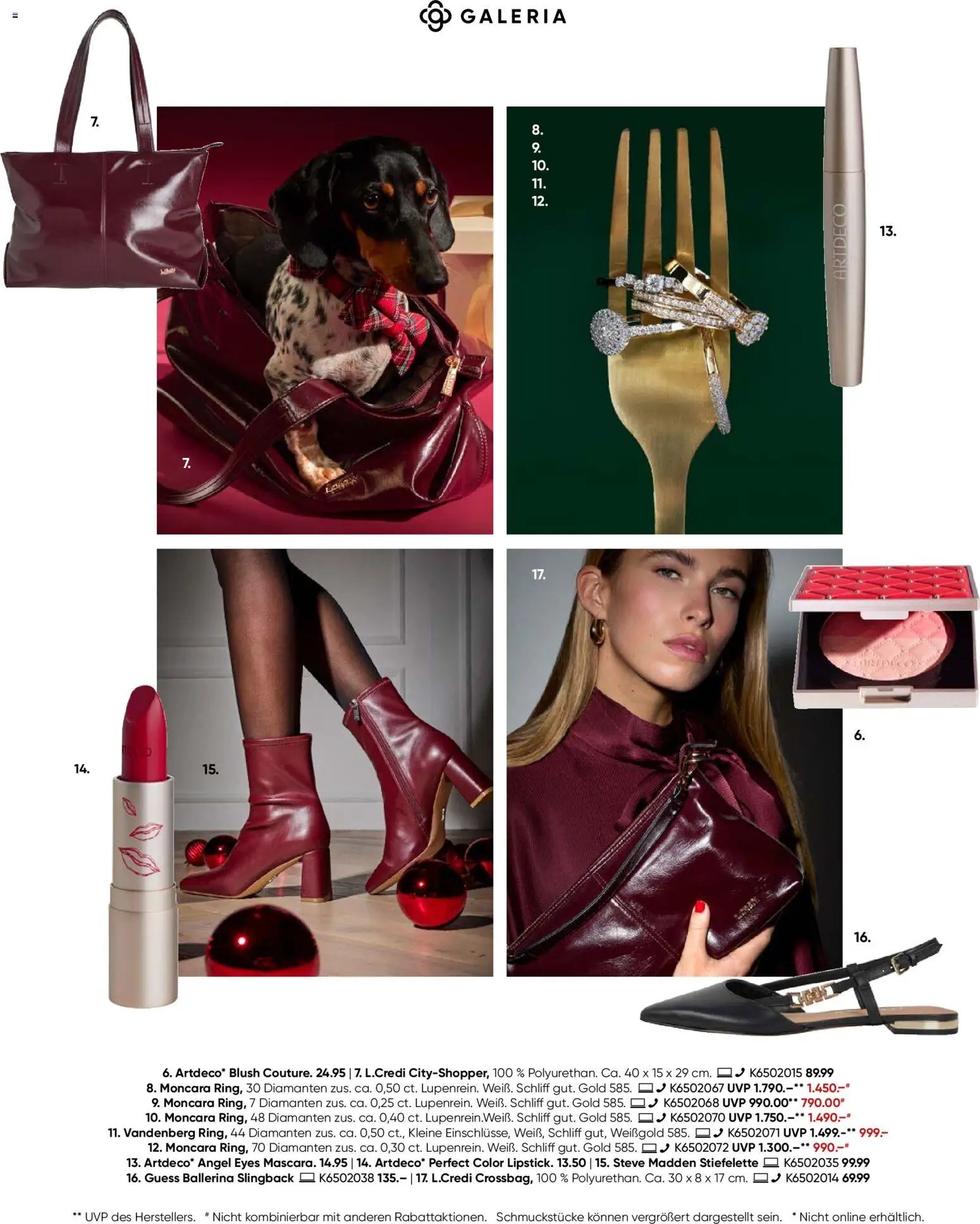 Galeria Karstadt Kaufhof  Weihnachtsmagazin Come back for more