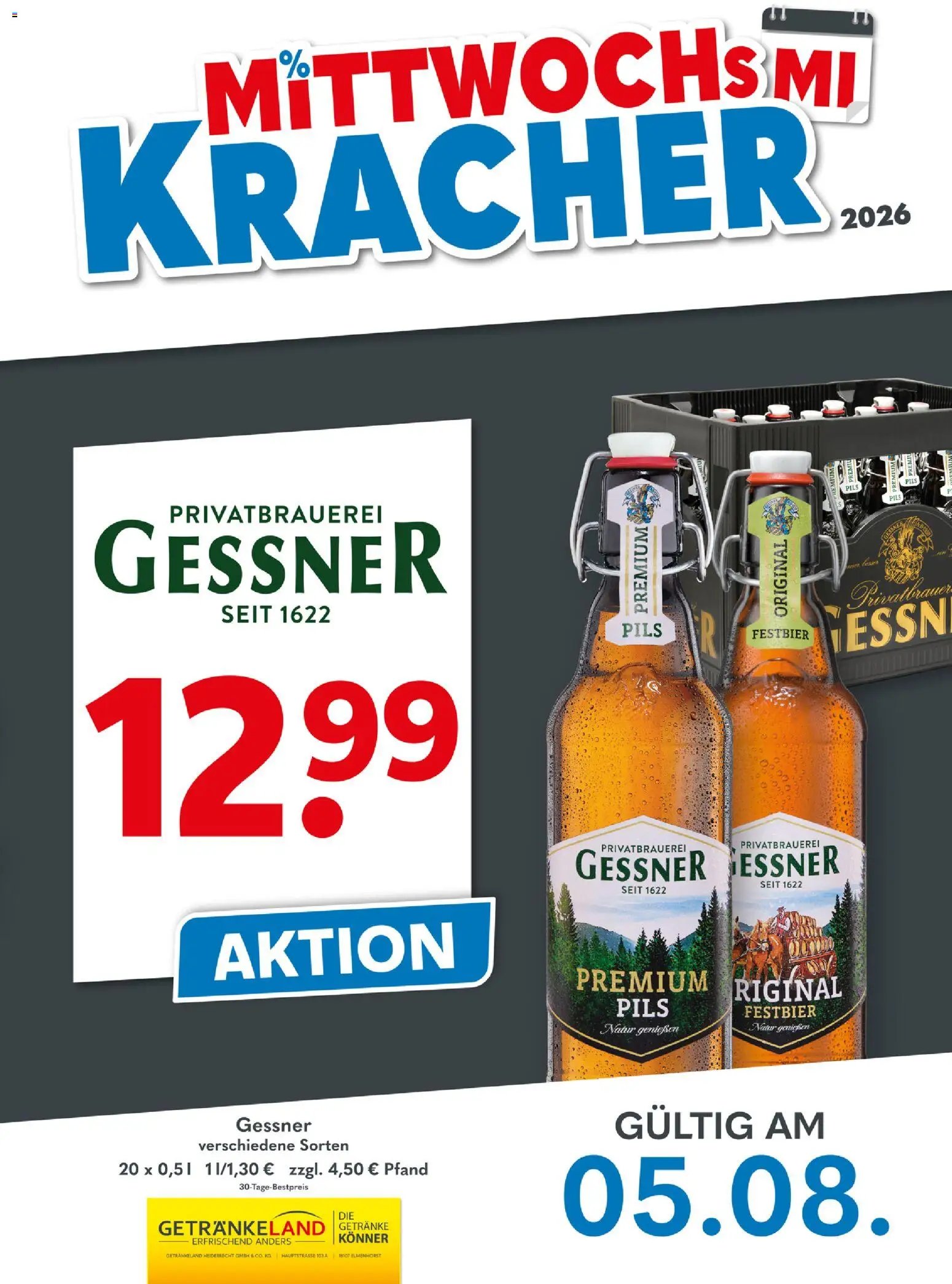Getränkeland Mittwochs Kracher