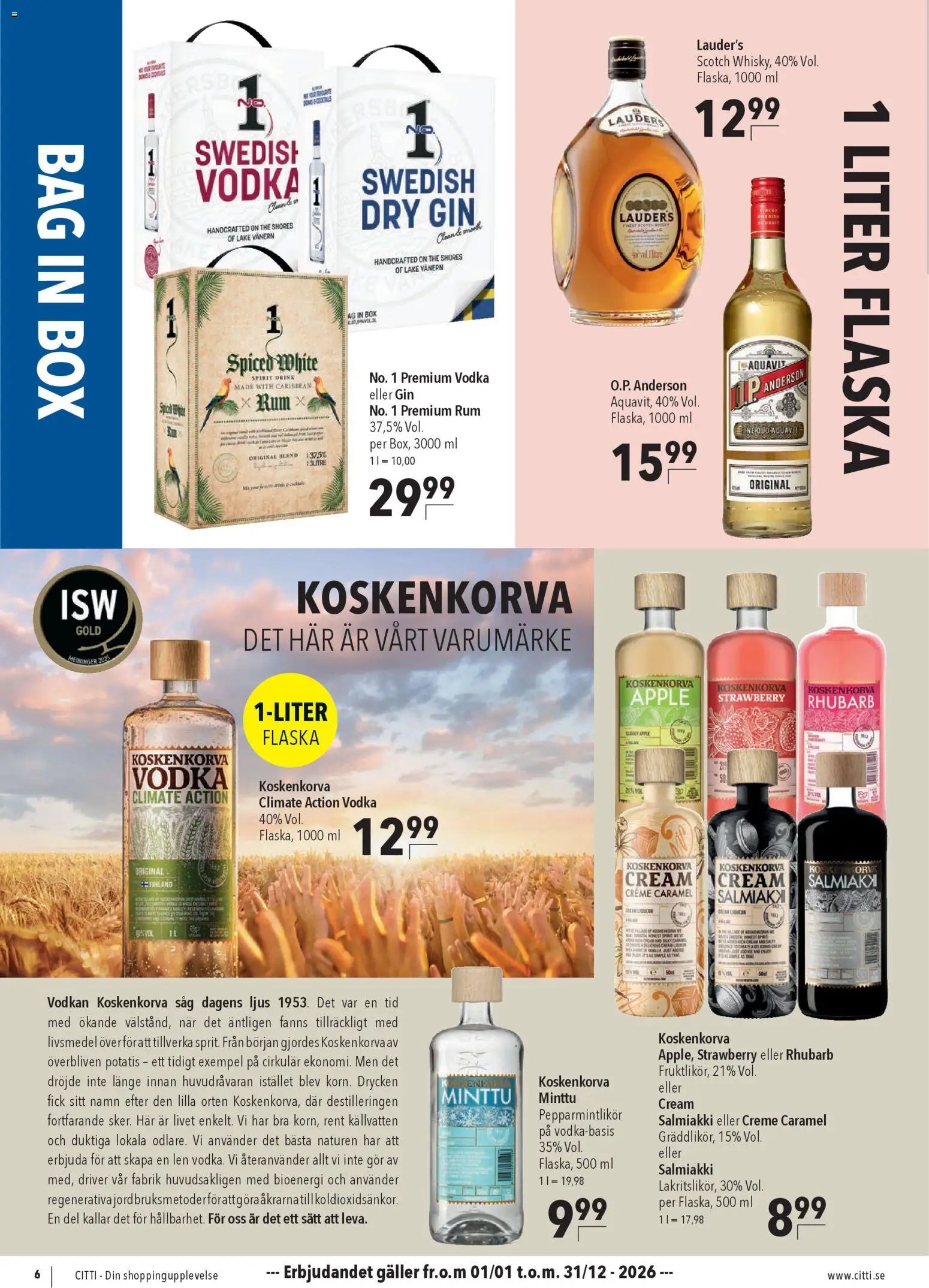 CITTI Markt Schweden-Werbung