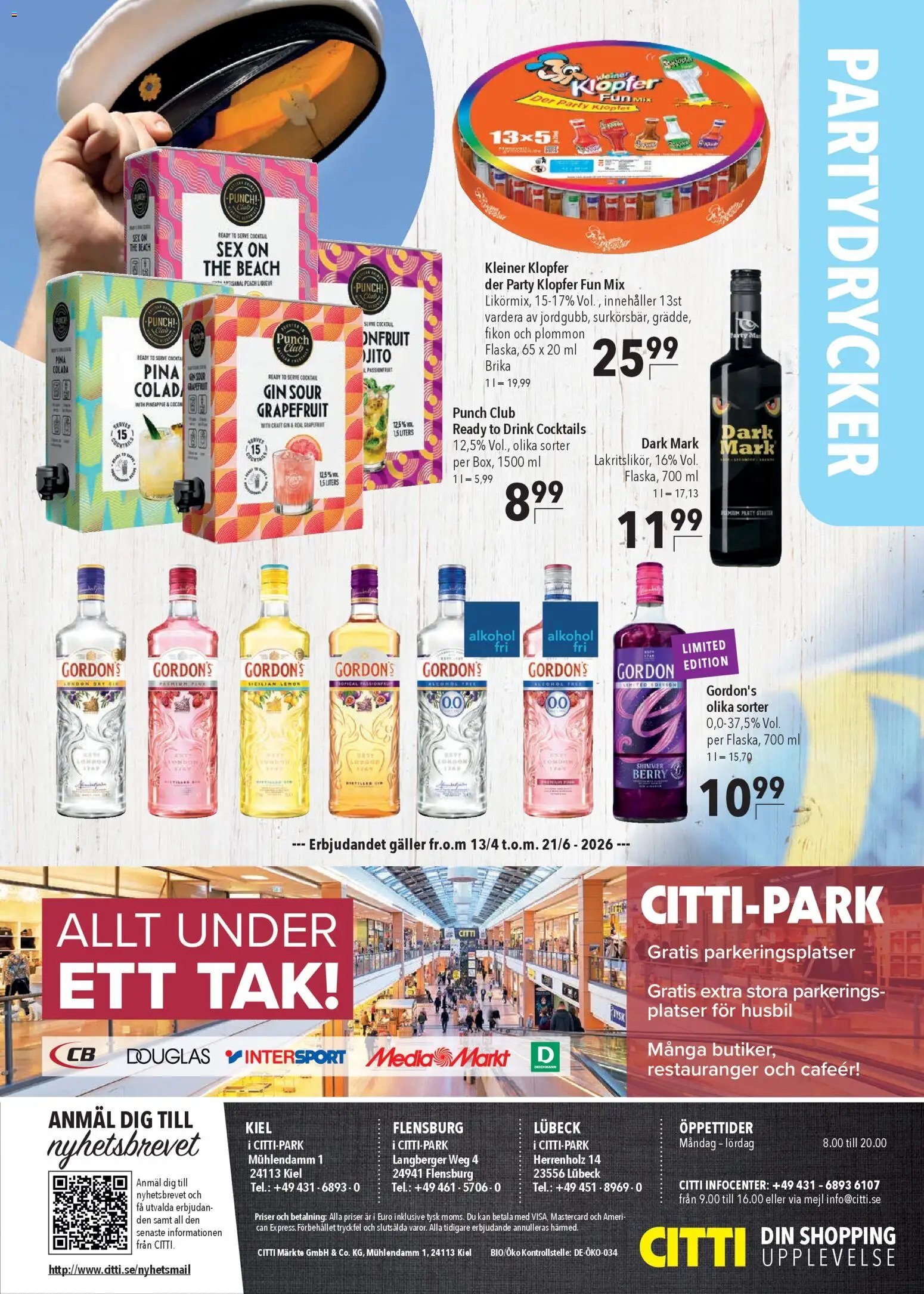 CITTI Markt Schweden-Werbung