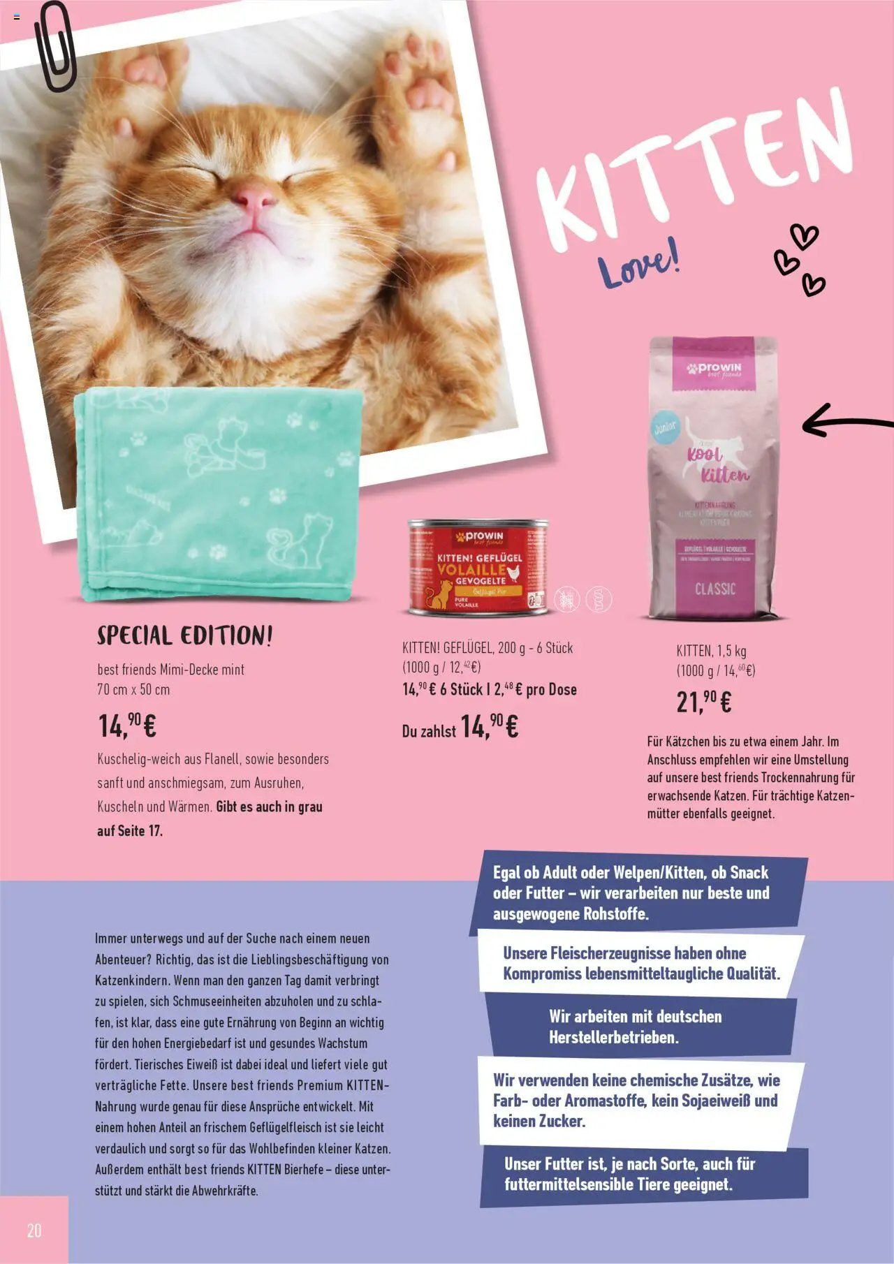 Katalog ProWin Best Friends Juli 2025/Juni 2026