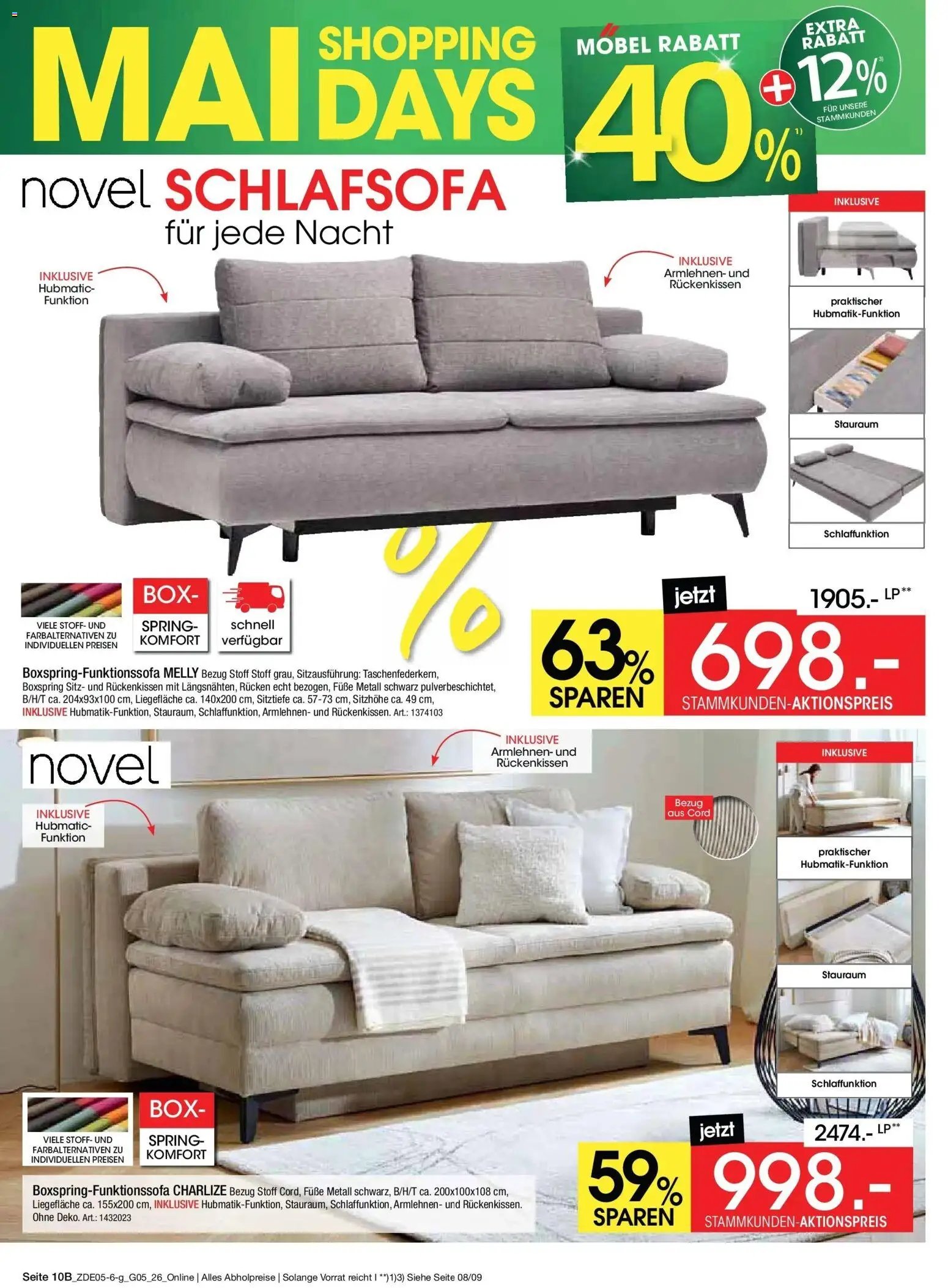 Zurbrüggen MaiDays Shopping